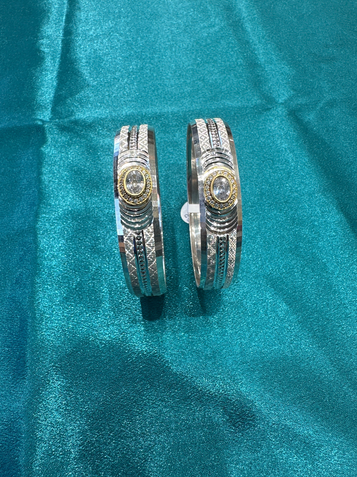 Designer Silver Bangles