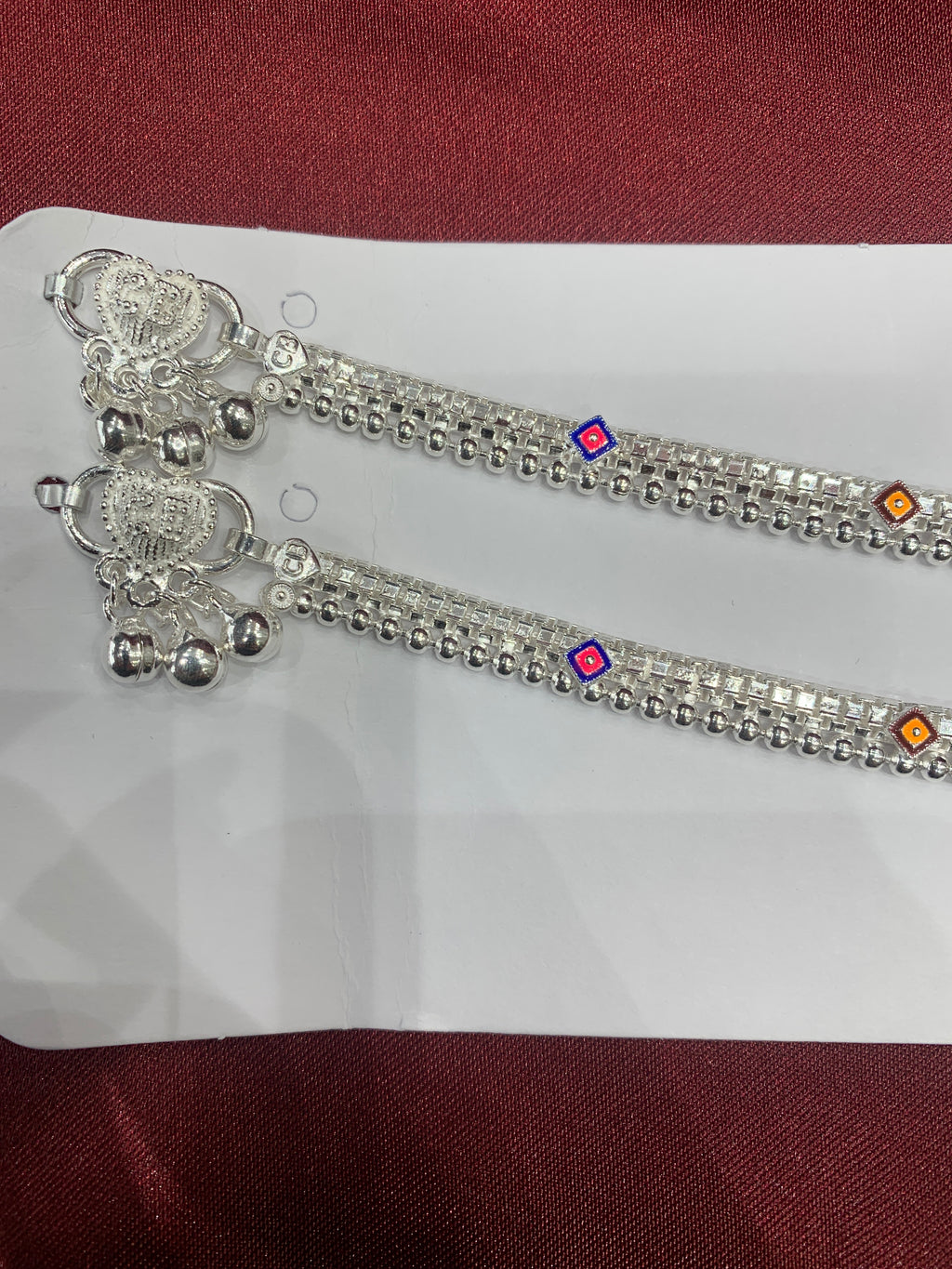 Women’s Fancy/Traditional Silver Anklet