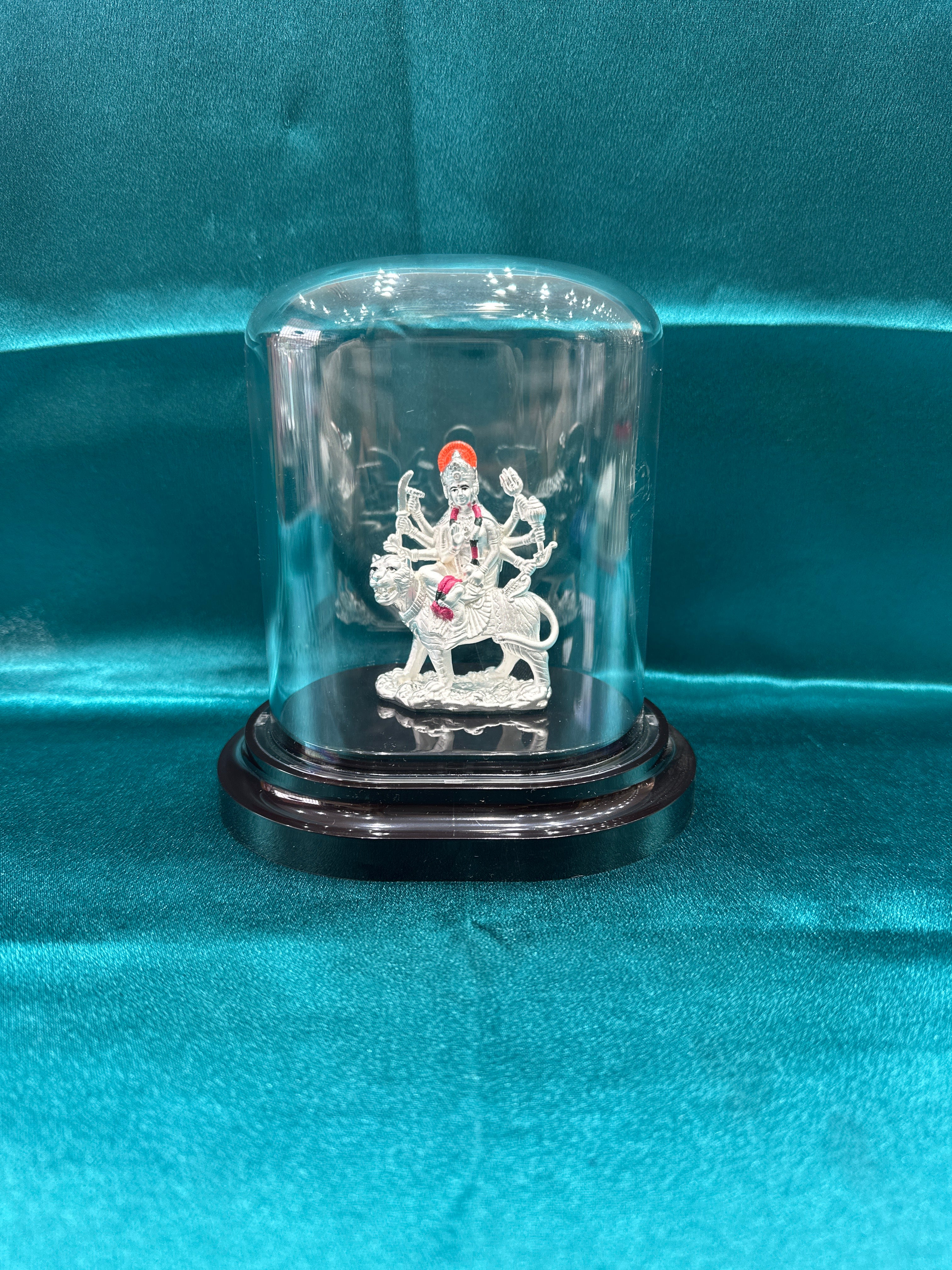 Pure Silver Ambe Mata Ji Idol (Murti)