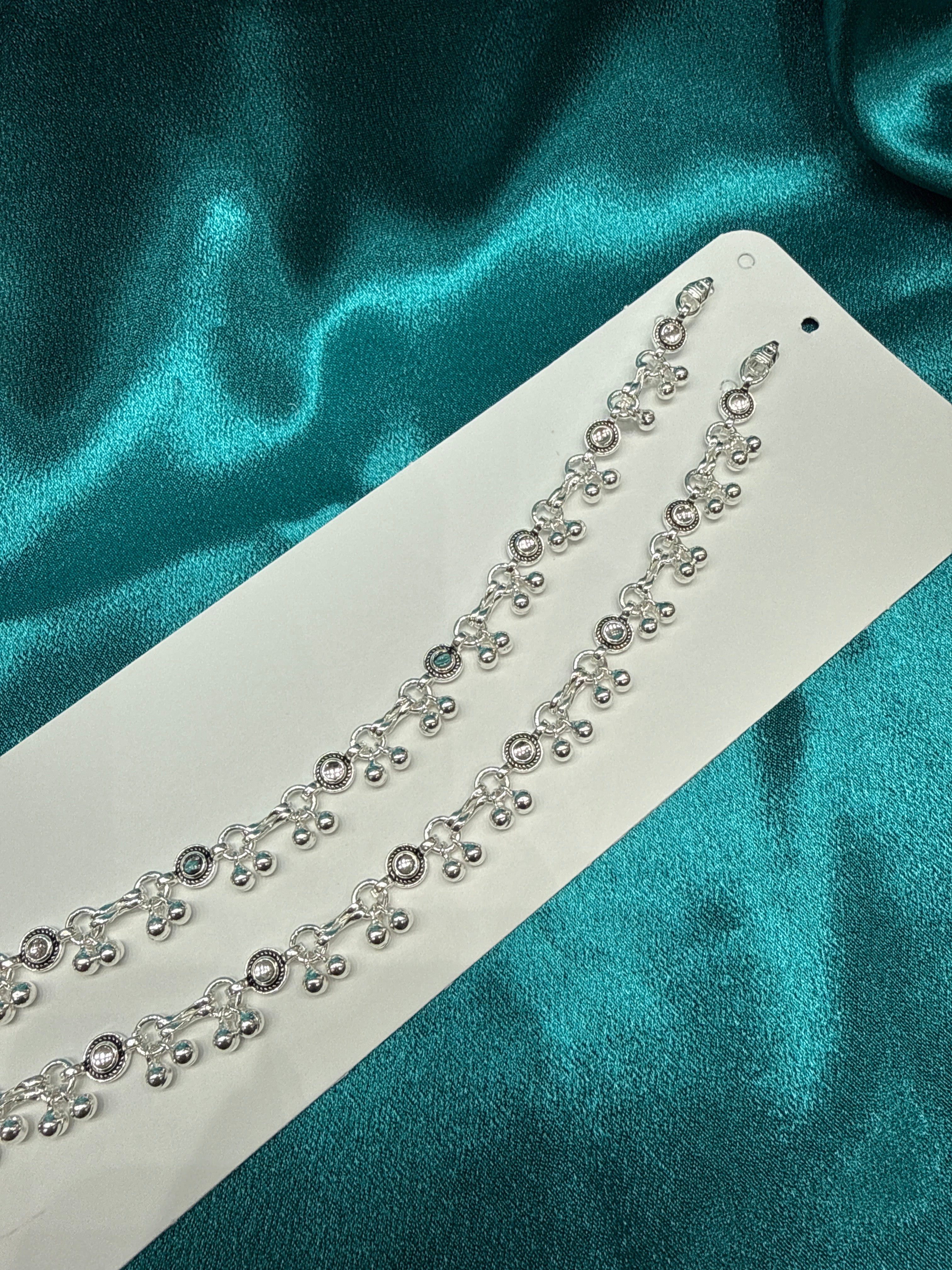 Women’s Fancy/Traditional Silver Anklet