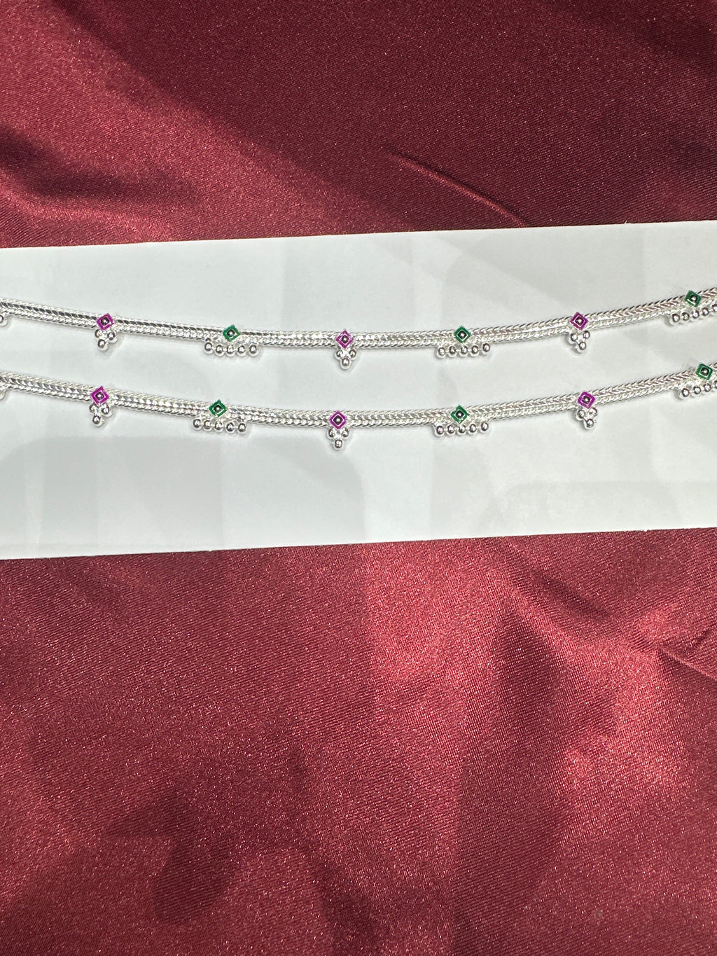 Women’s Fancy/Traditional Silver Anklet