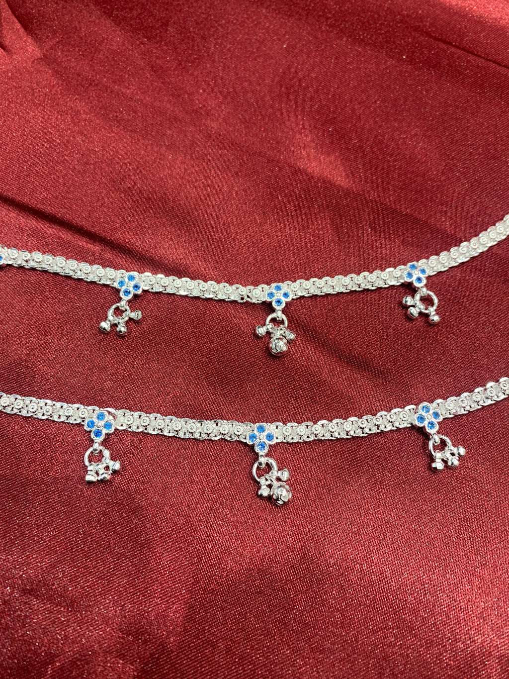 Women’s Fancy/Traditional Silver Anklet