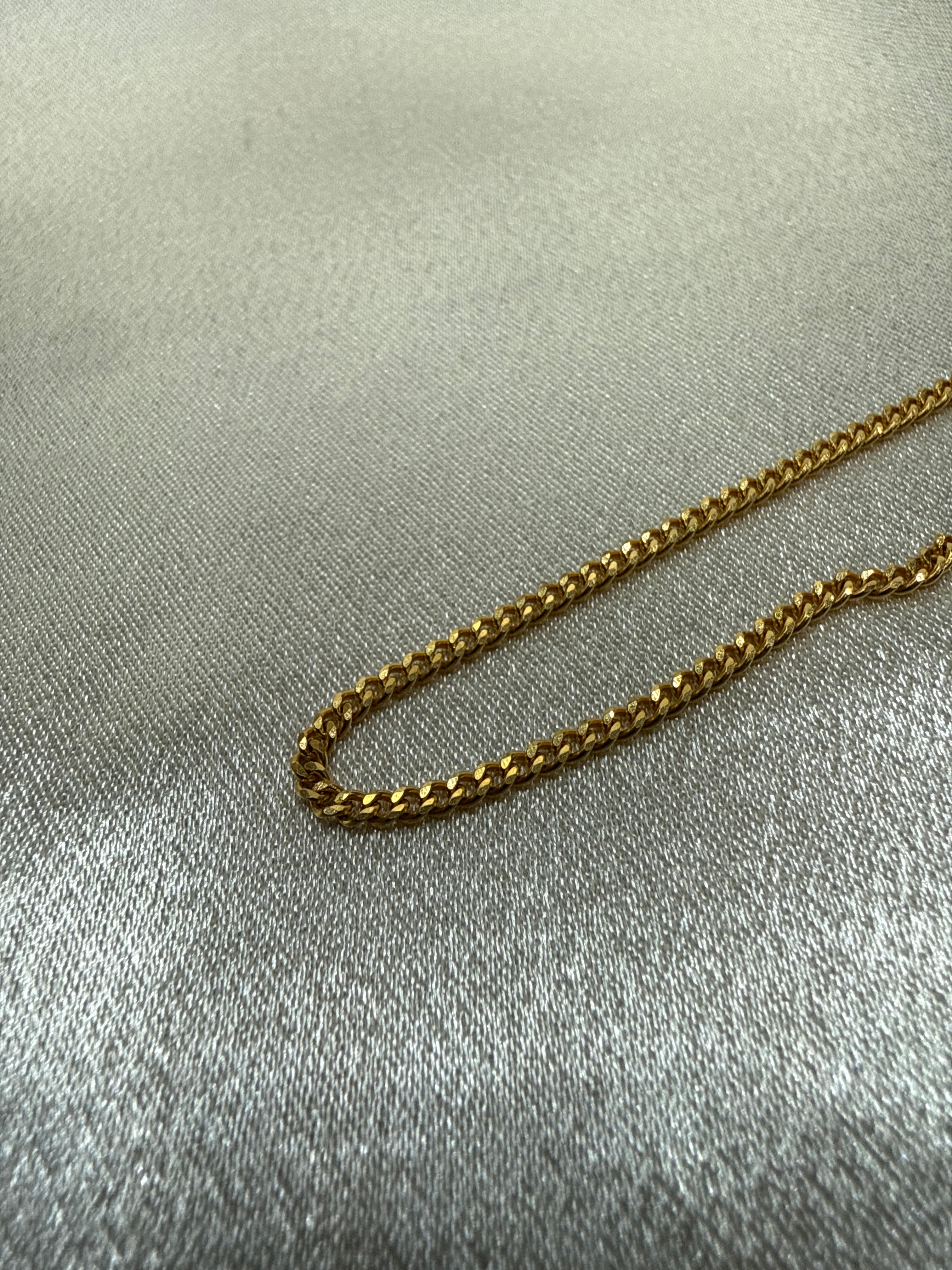 22K Gold Chain (Cuban Link Designs)