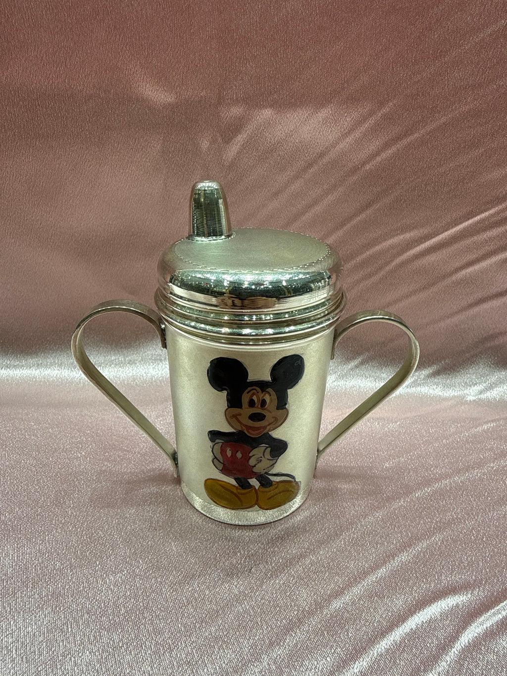 Medium weight kids silver cup