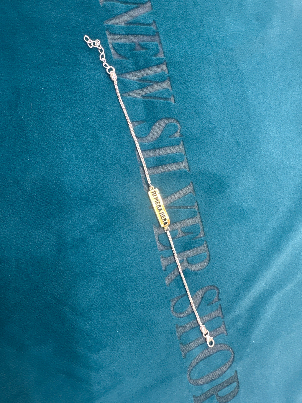 Silver Fancy Rakhi