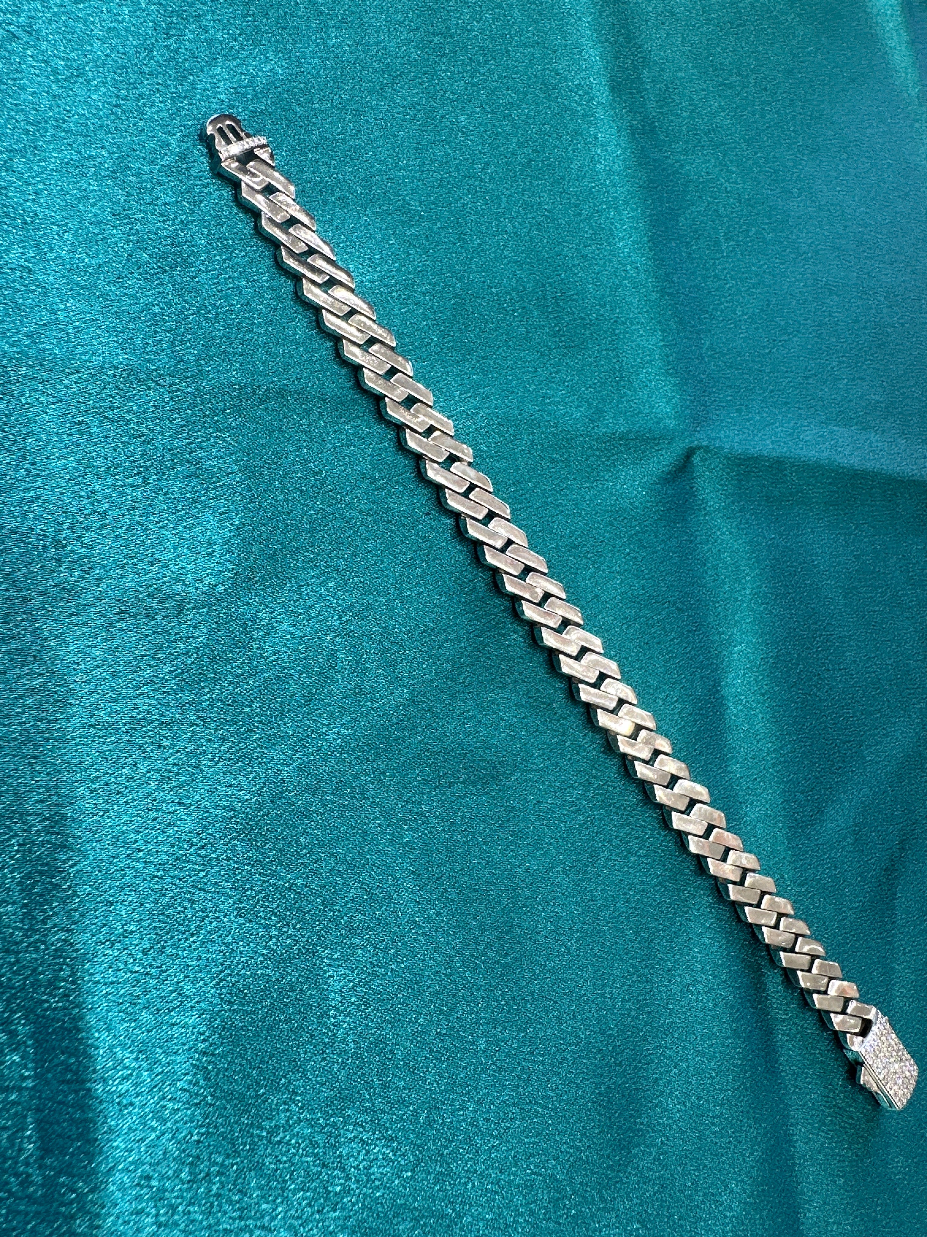 Men’s Designer Silver Bracelet (11mm)