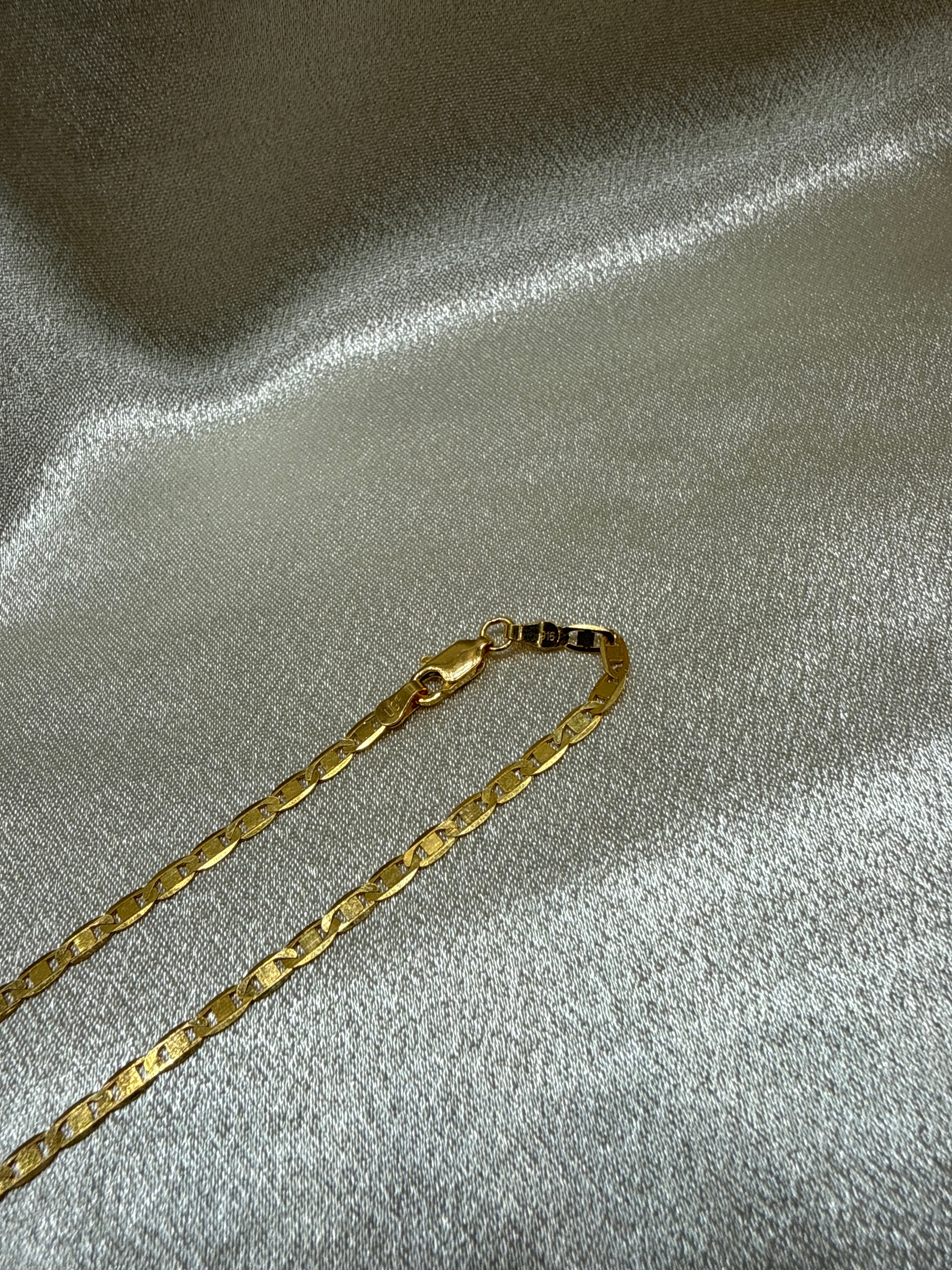 22K Gold Chain (Marine Design)