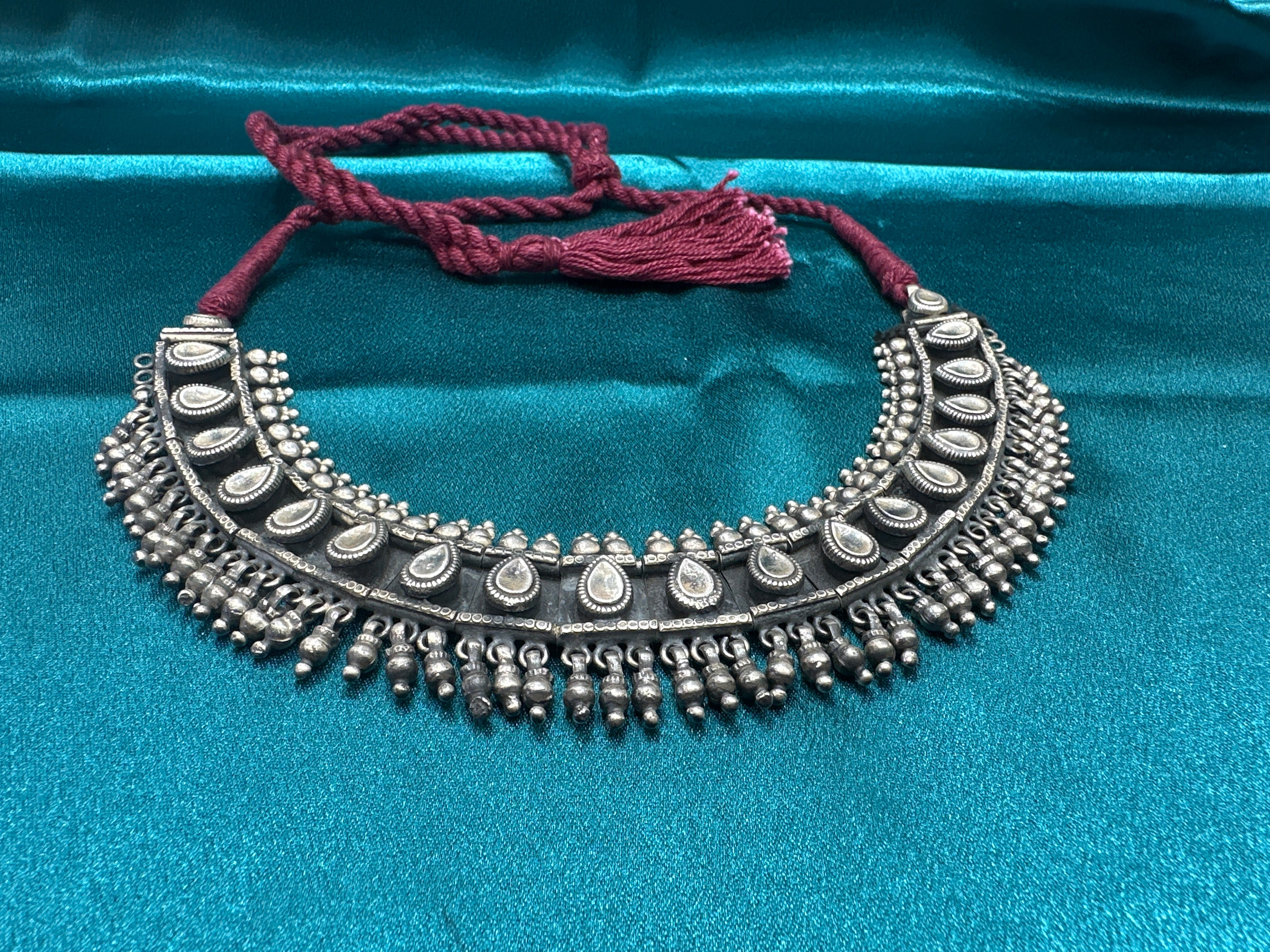 Antique Style Designer Silver necklace