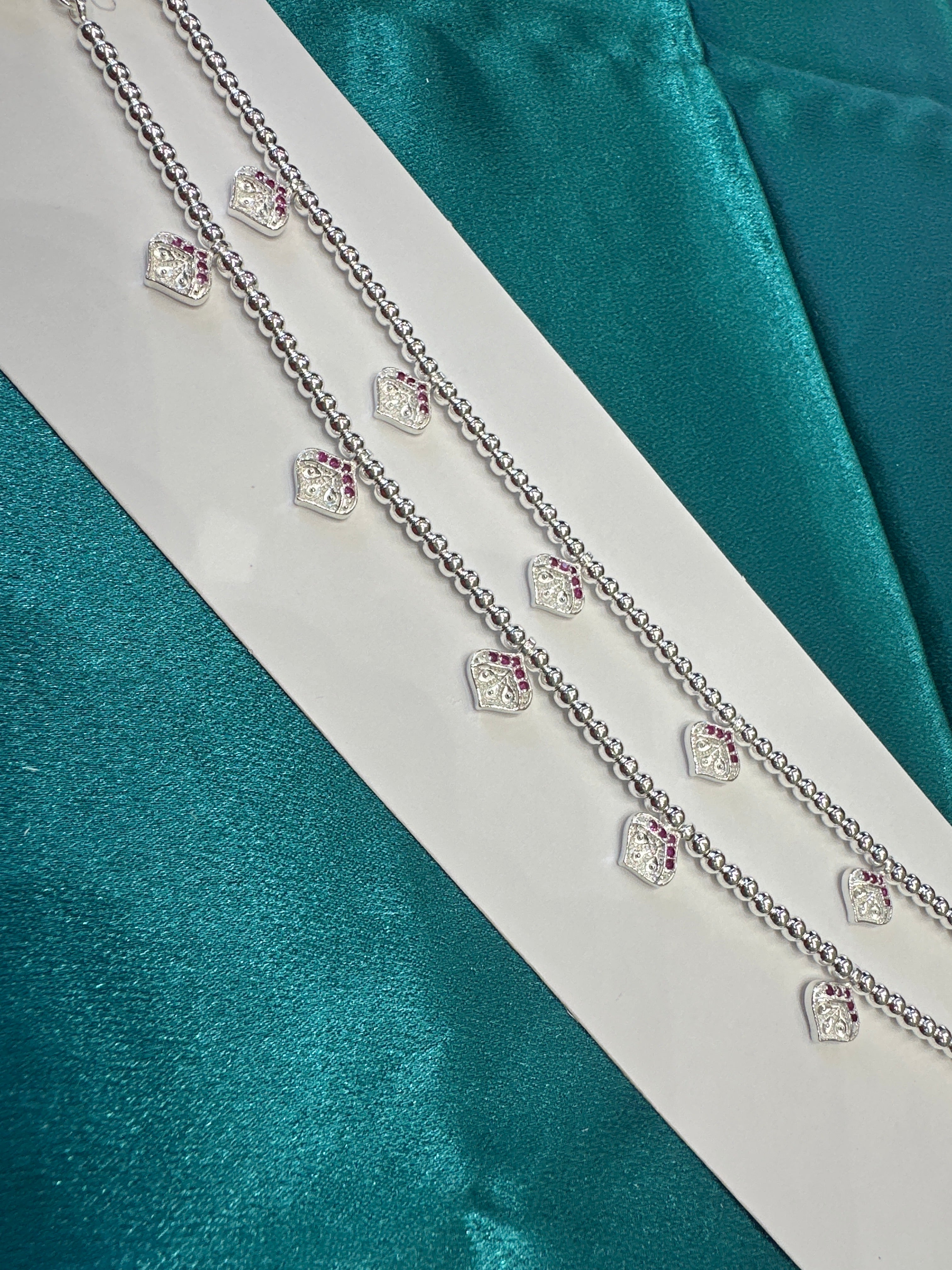 Women’s Fancy/Traditional Silver Anklet