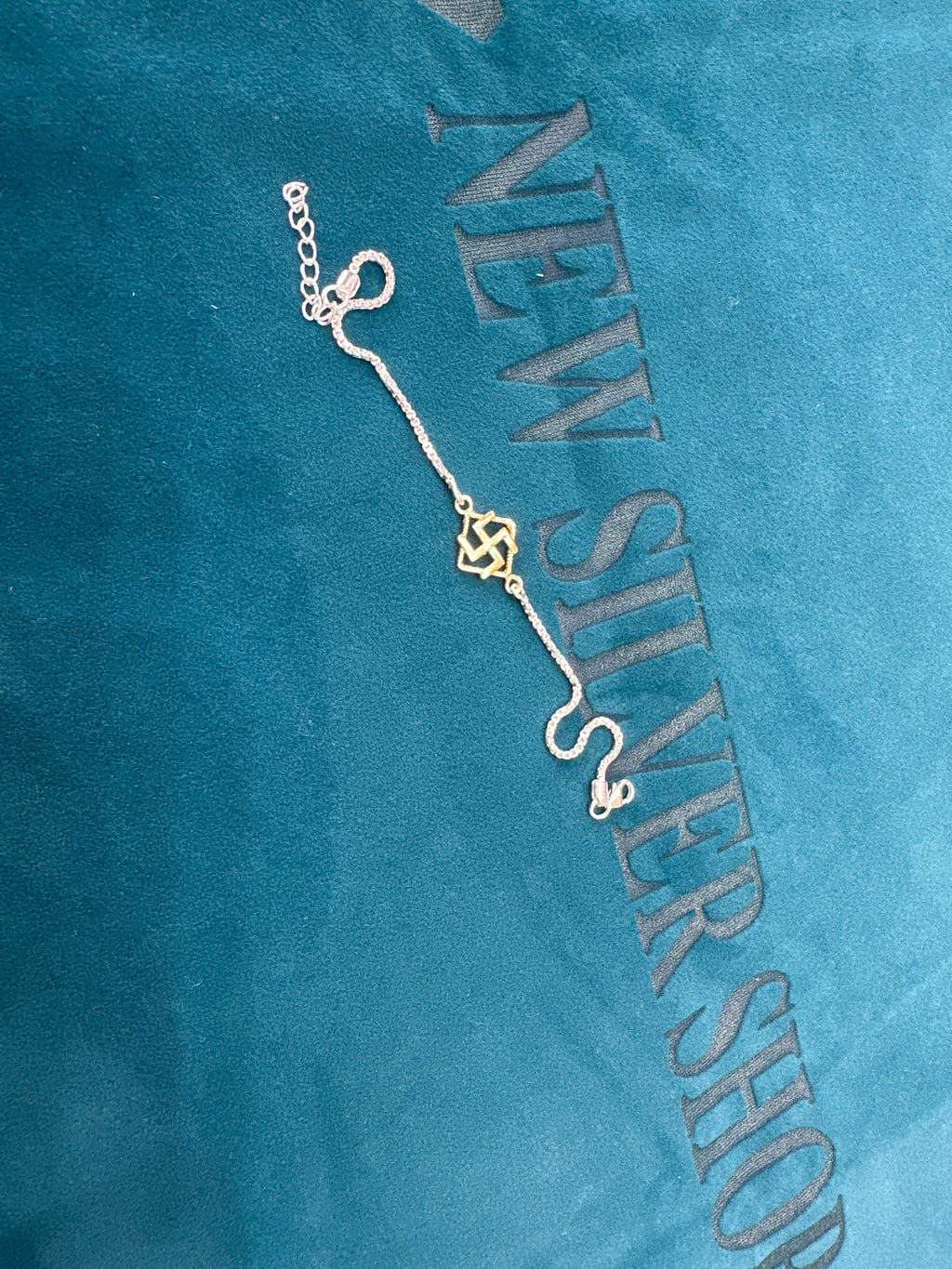 Silver Fancy Rakhi