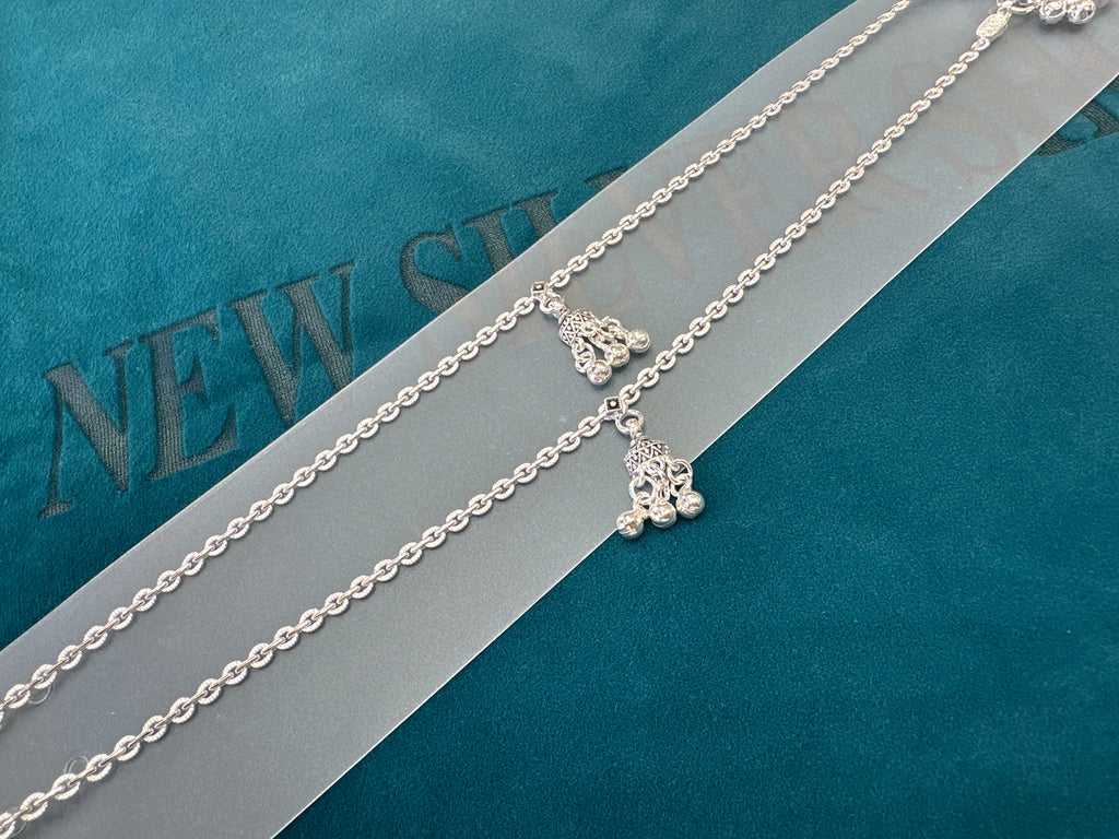 Women’s Fancy/Traditional Silver Anklet