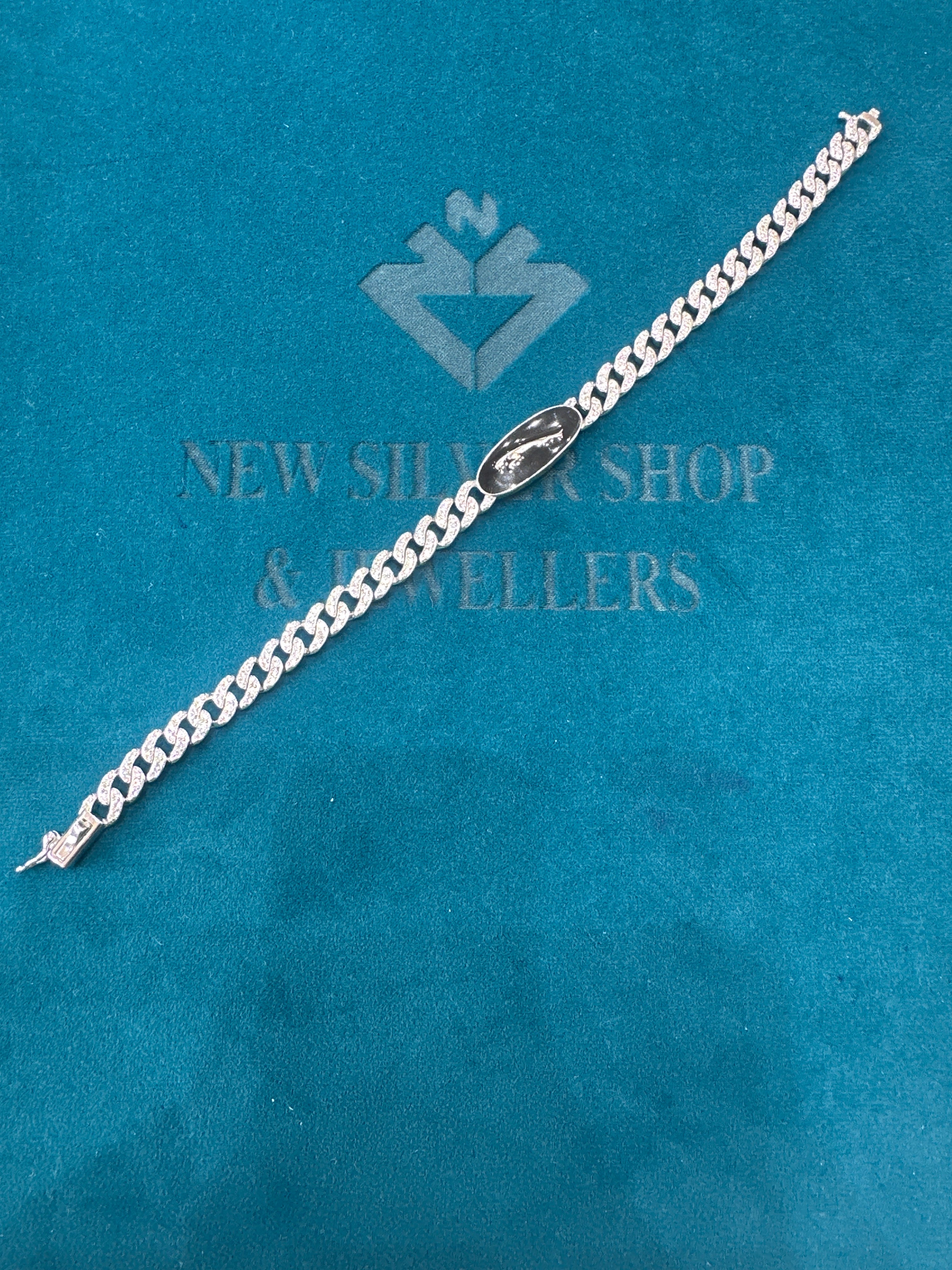 Men’s Designer Silver Bracelet (7mm)