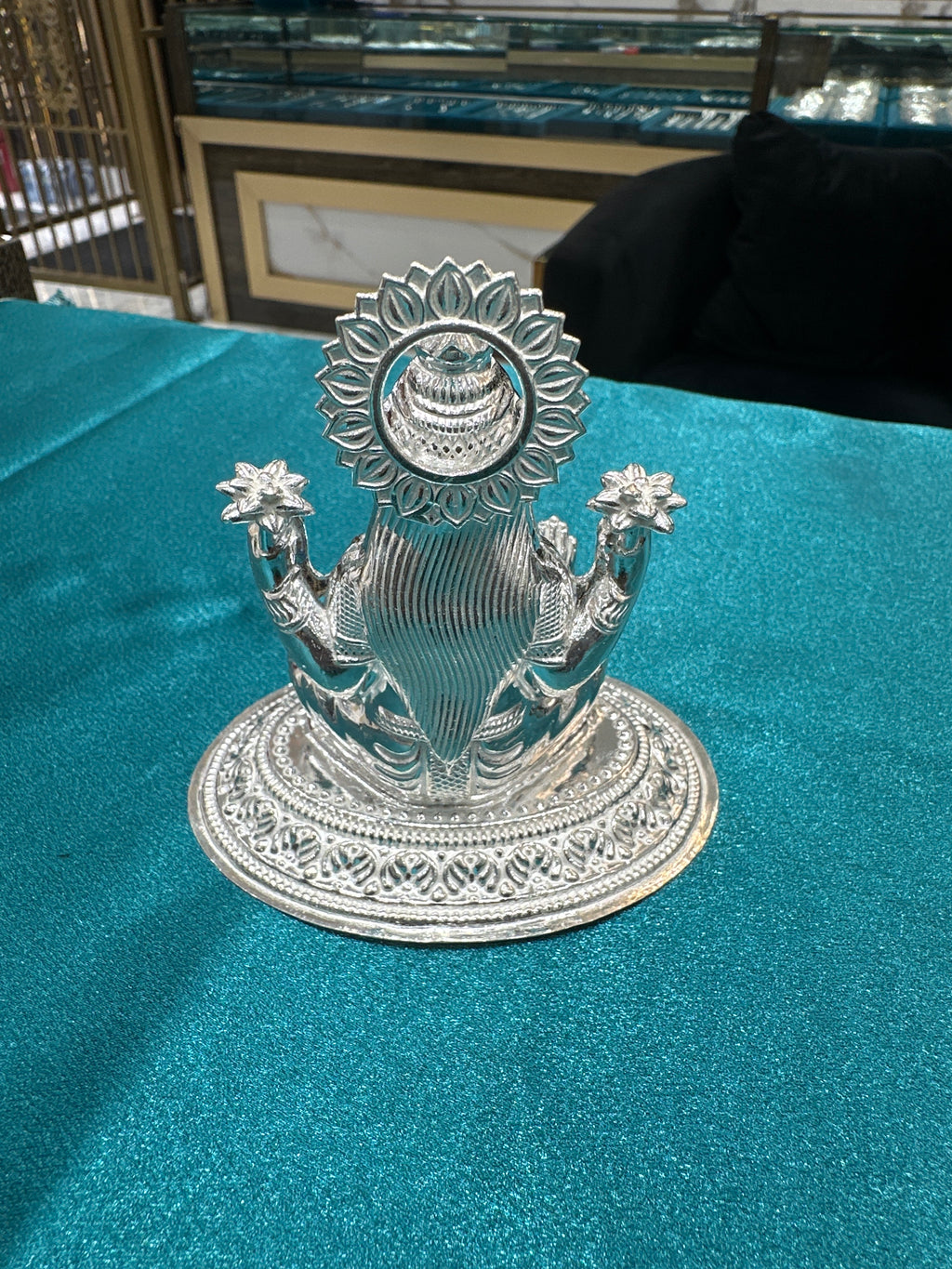Silver Lakshmi Ji Idol