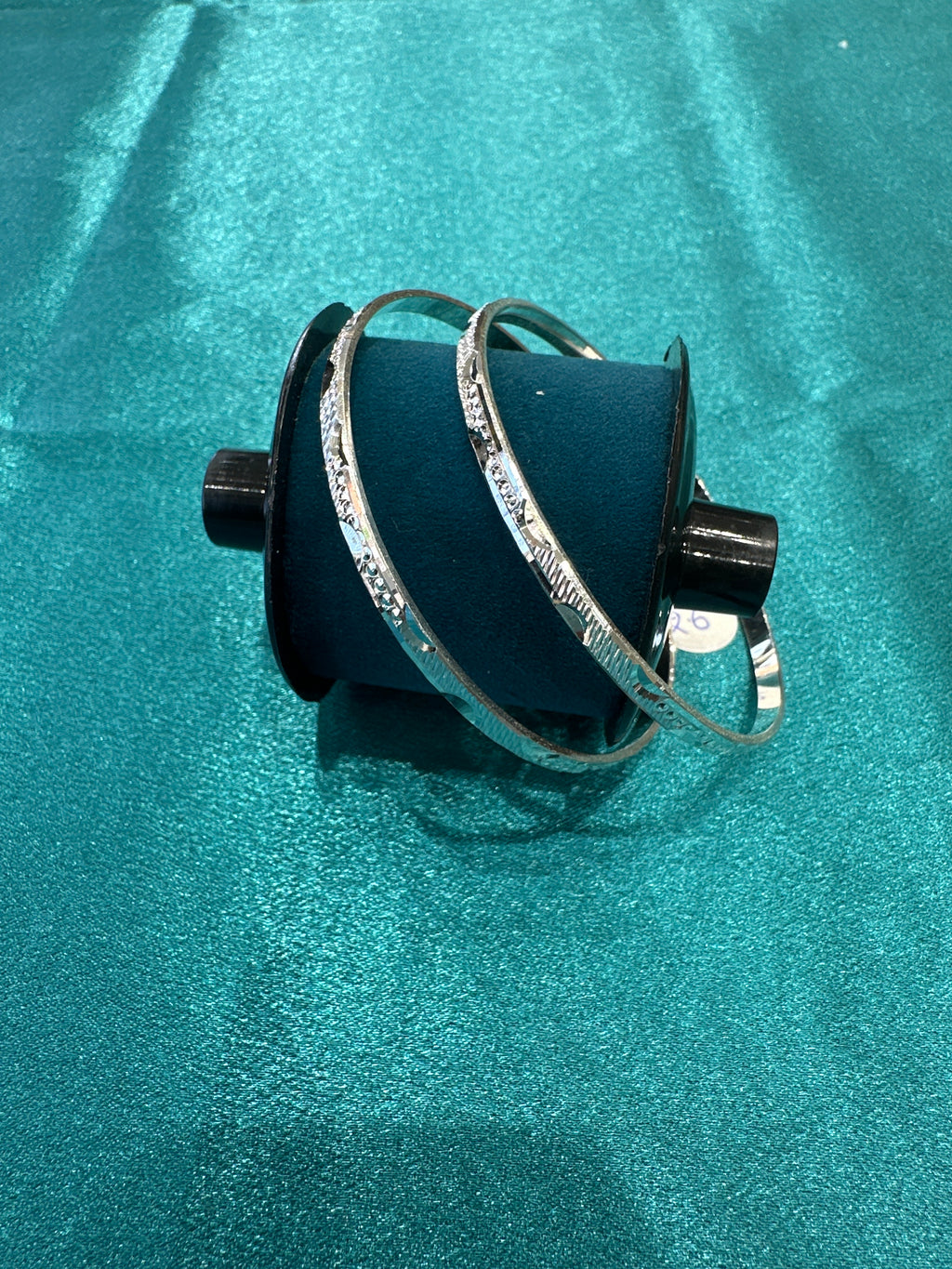 Designer Silver Bangles