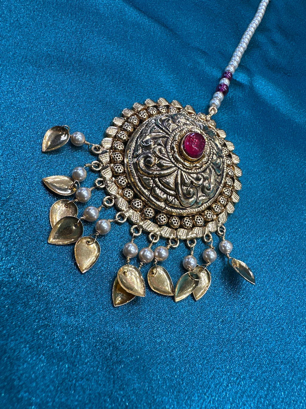 Silver Tikka with Gold plating