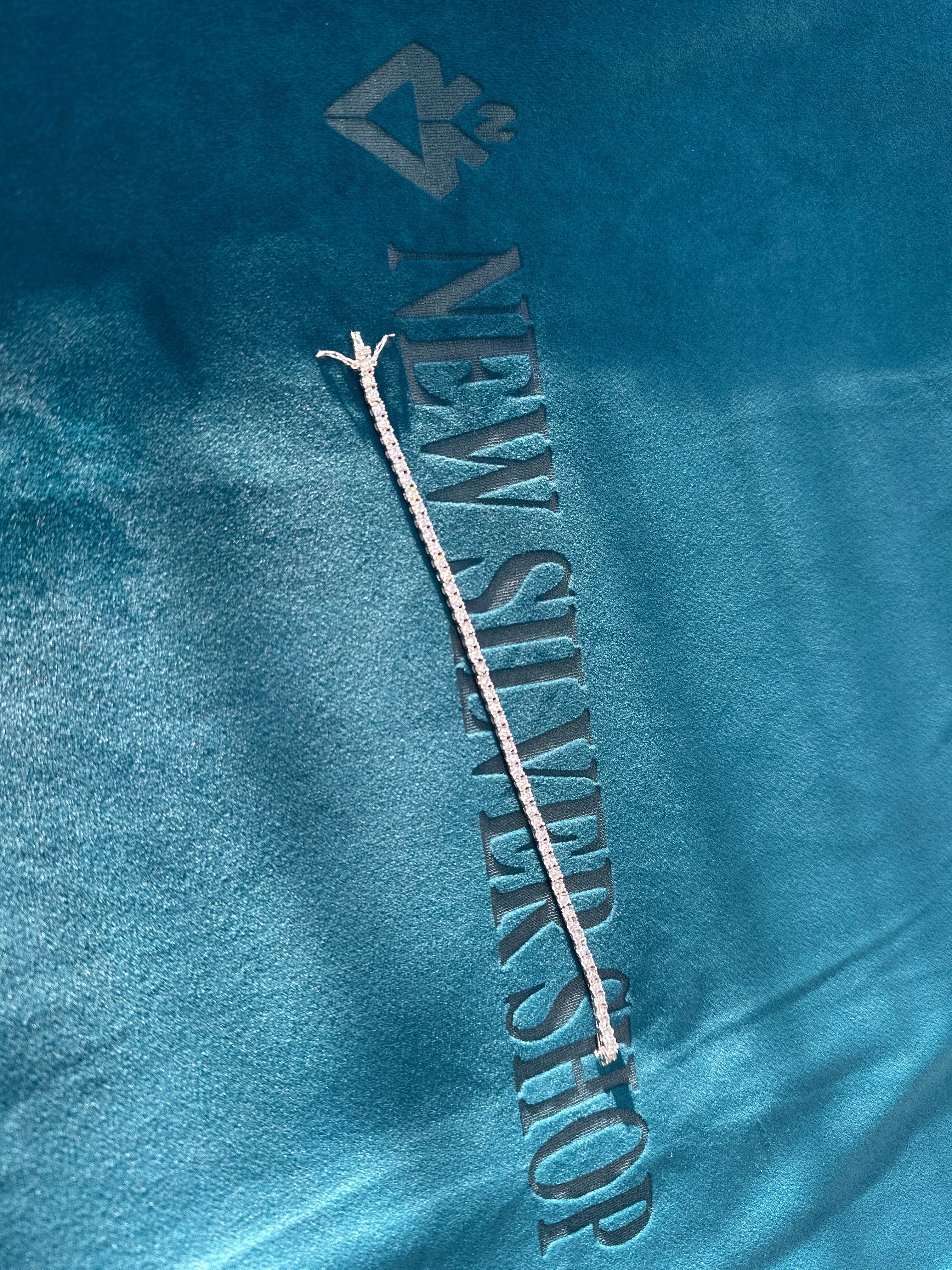 Women’s Fancy Silver 925 Tennis Bracelet