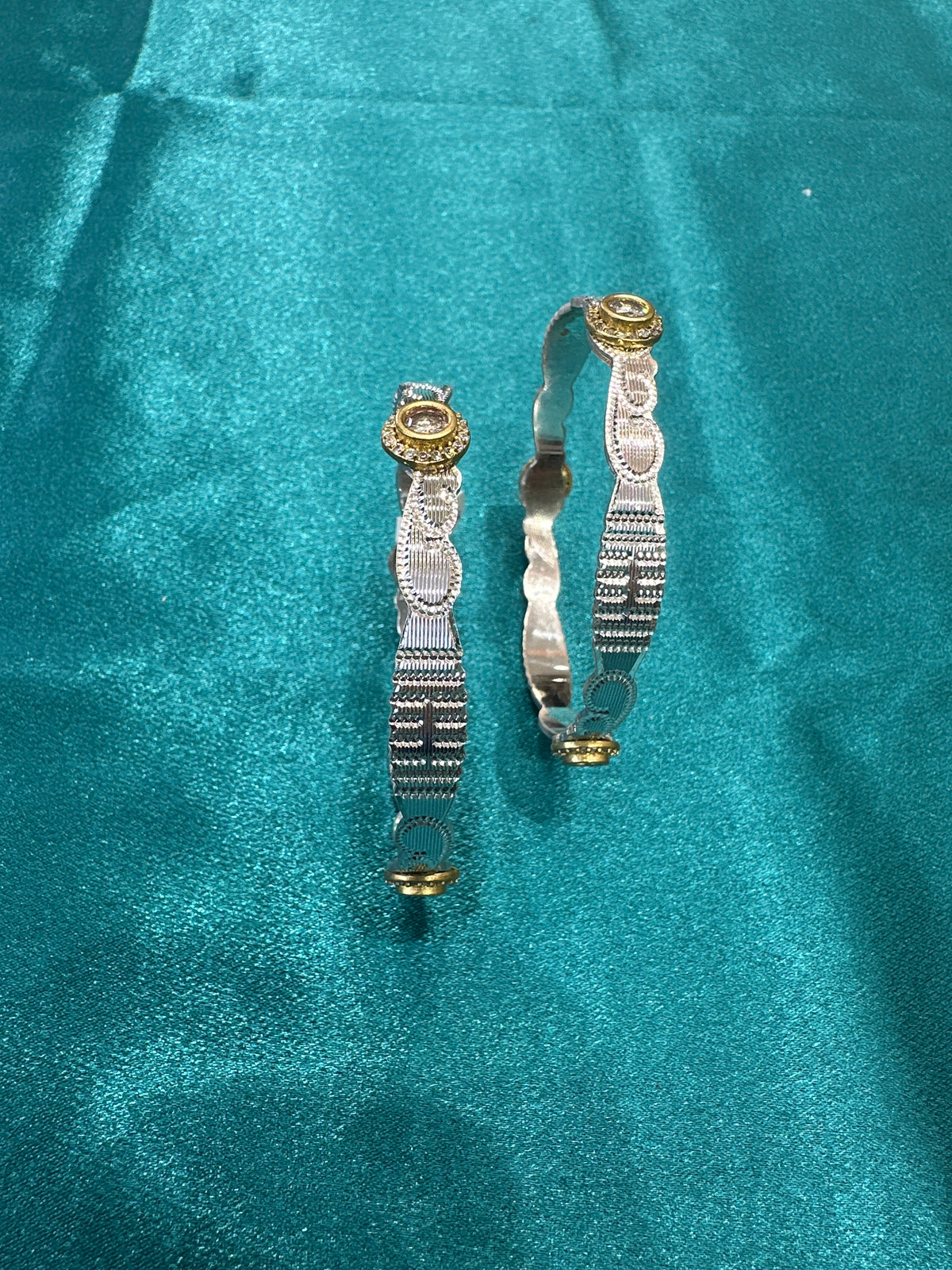 Designer Silver Bangles