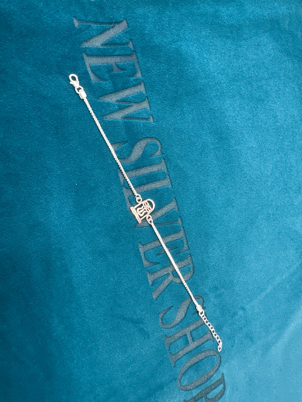 Silver Fancy Rakhi