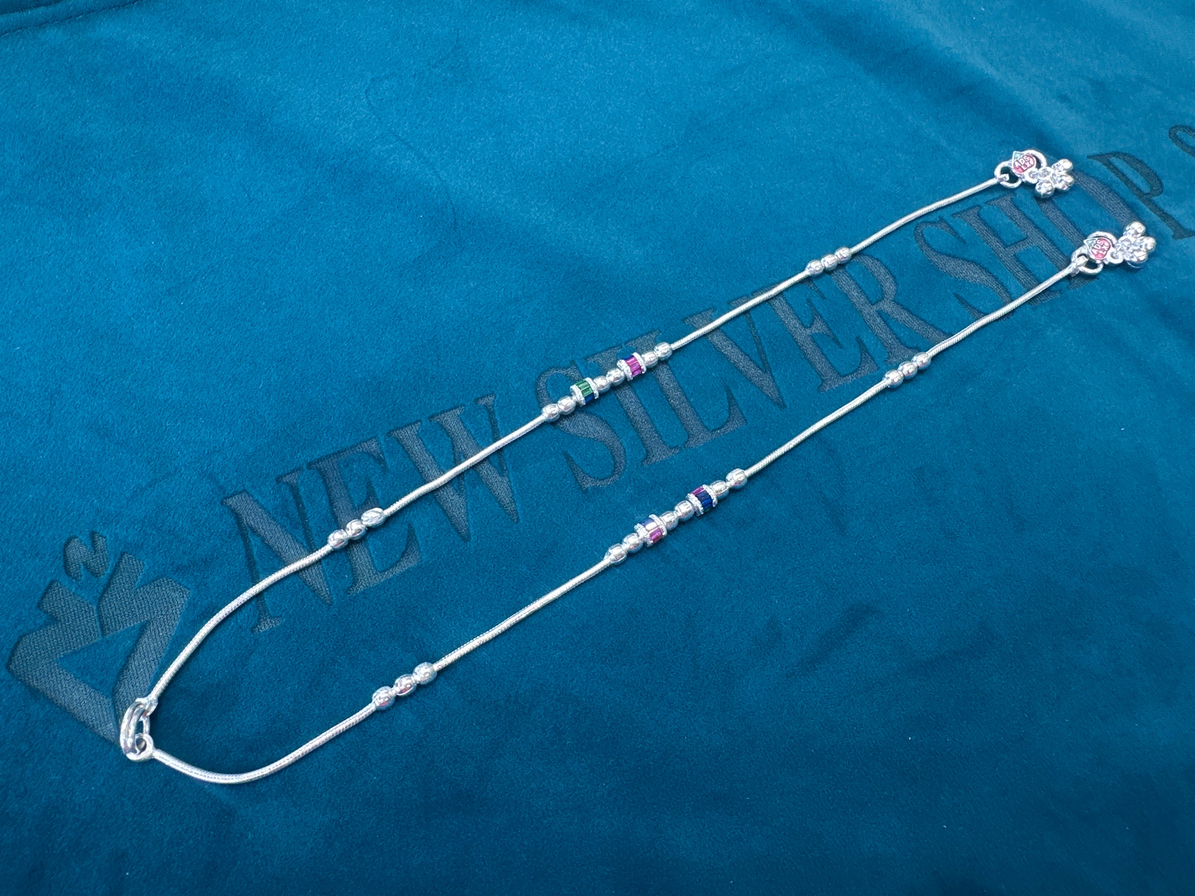 Women’s Fancy/Traditional Silver Anklet