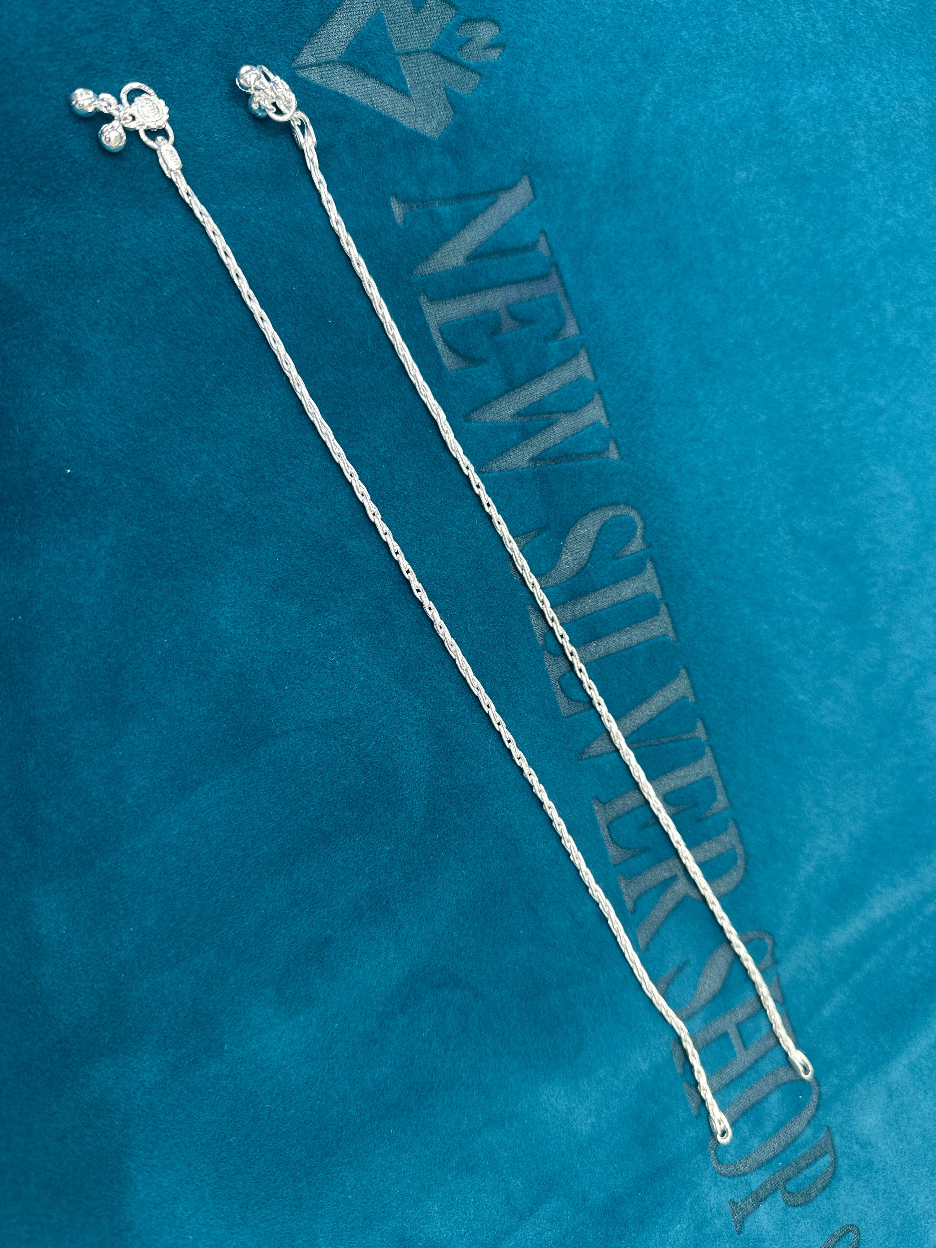 Women’s Fancy/Traditional Silver Anklet