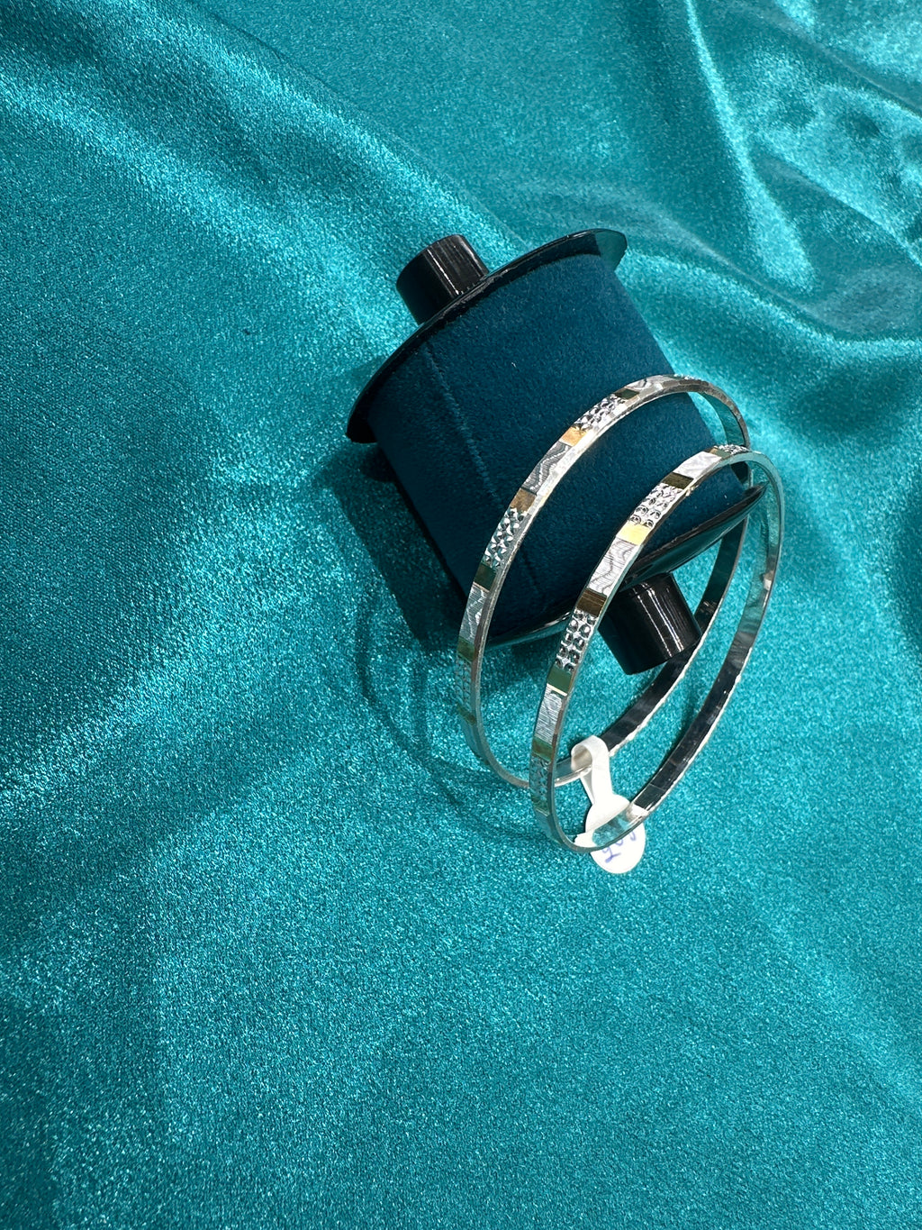 Designer Silver Bangles