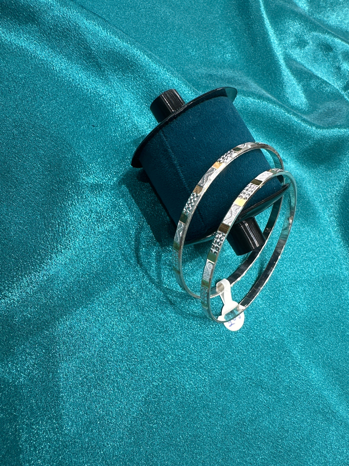 Designer Silver Bangles