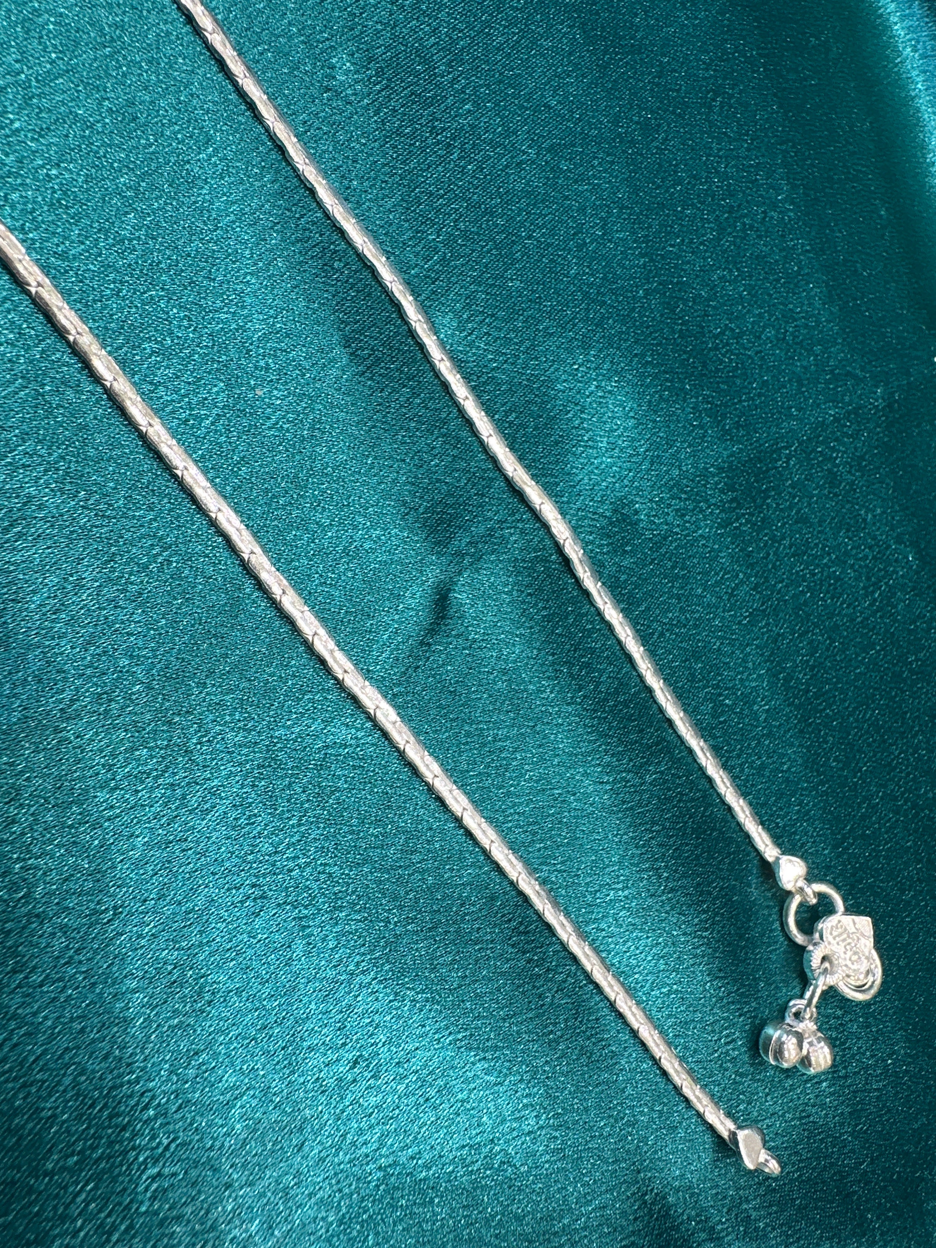 Women’s Fancy/Traditional Silver Anklet