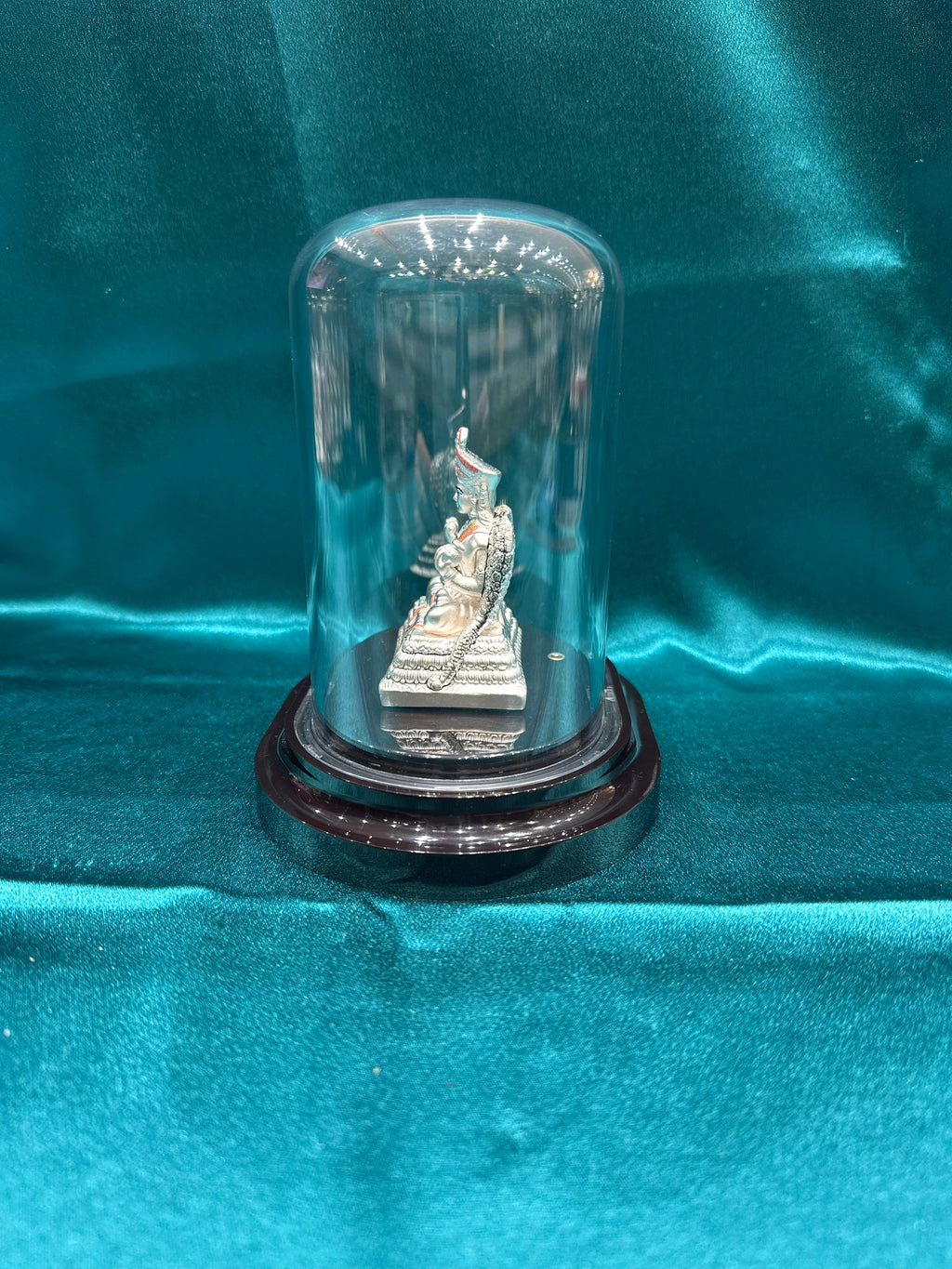 Pure Silver Annapurneshwari Ji Idol (Murti)