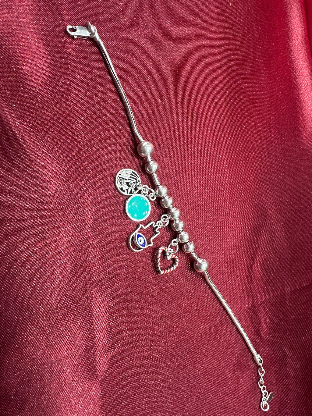 Women’s Fancy Silver 925 Bracelet