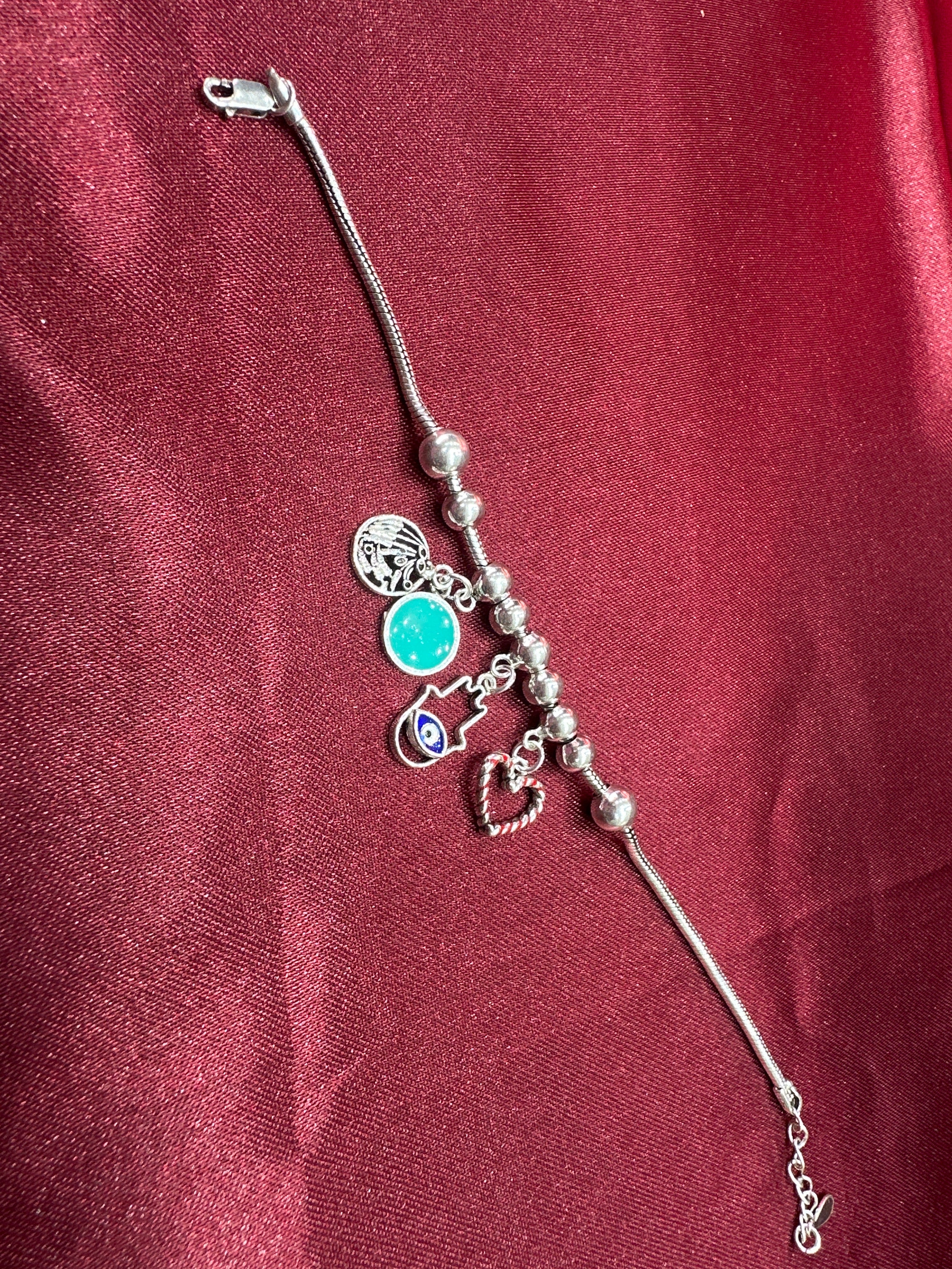 Women’s Fancy Silver 925 Bracelet