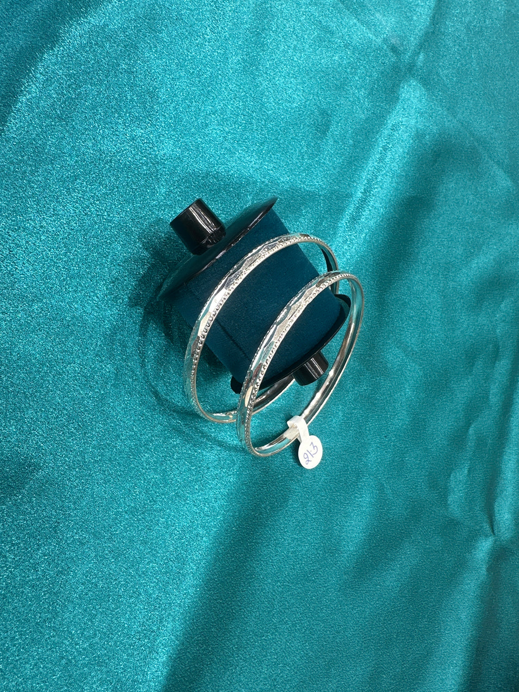 Designer Silver Bangles