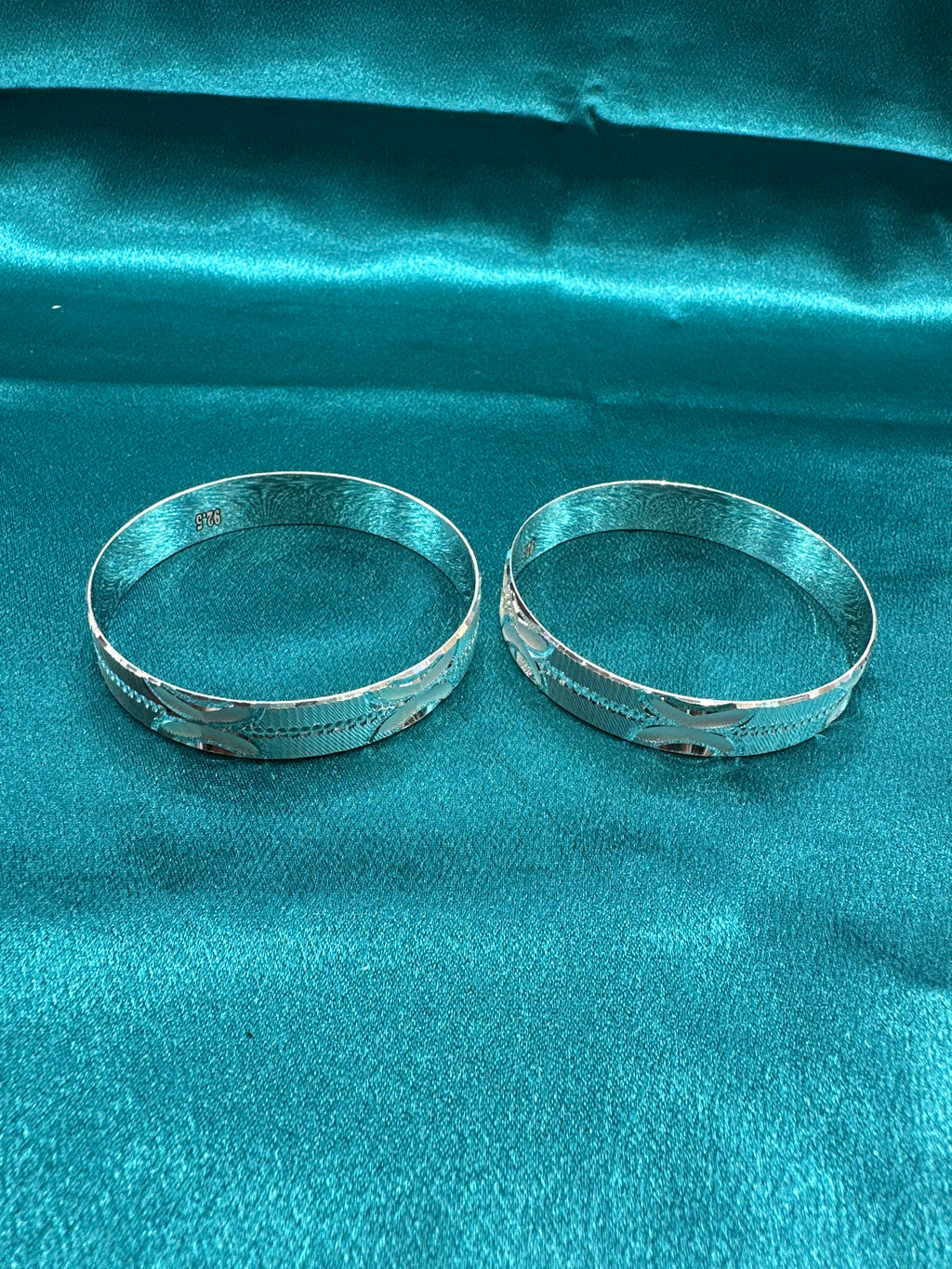Designer Silver Bangles
