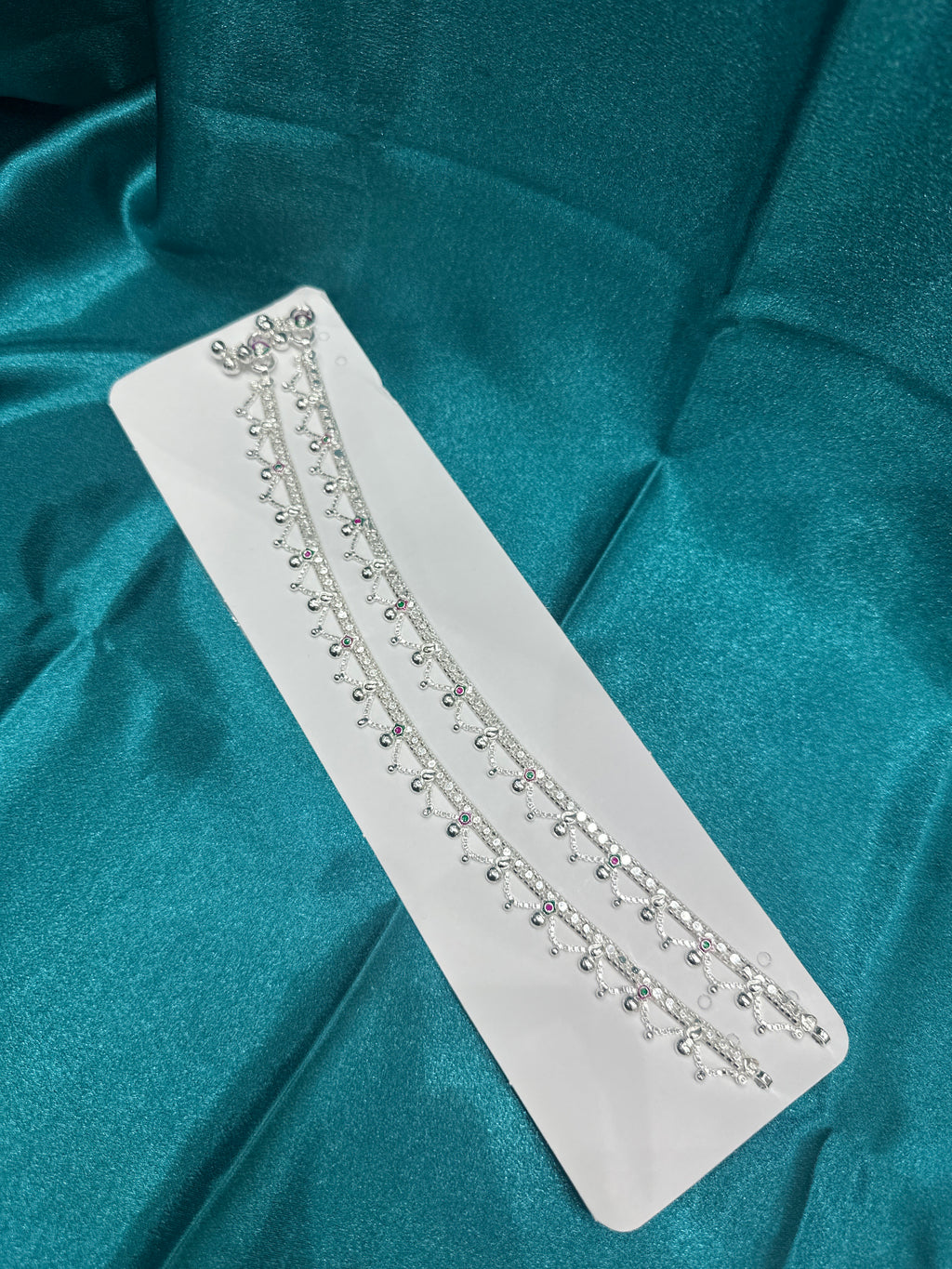 Women’s Fancy/Traditional Silver Anklet
