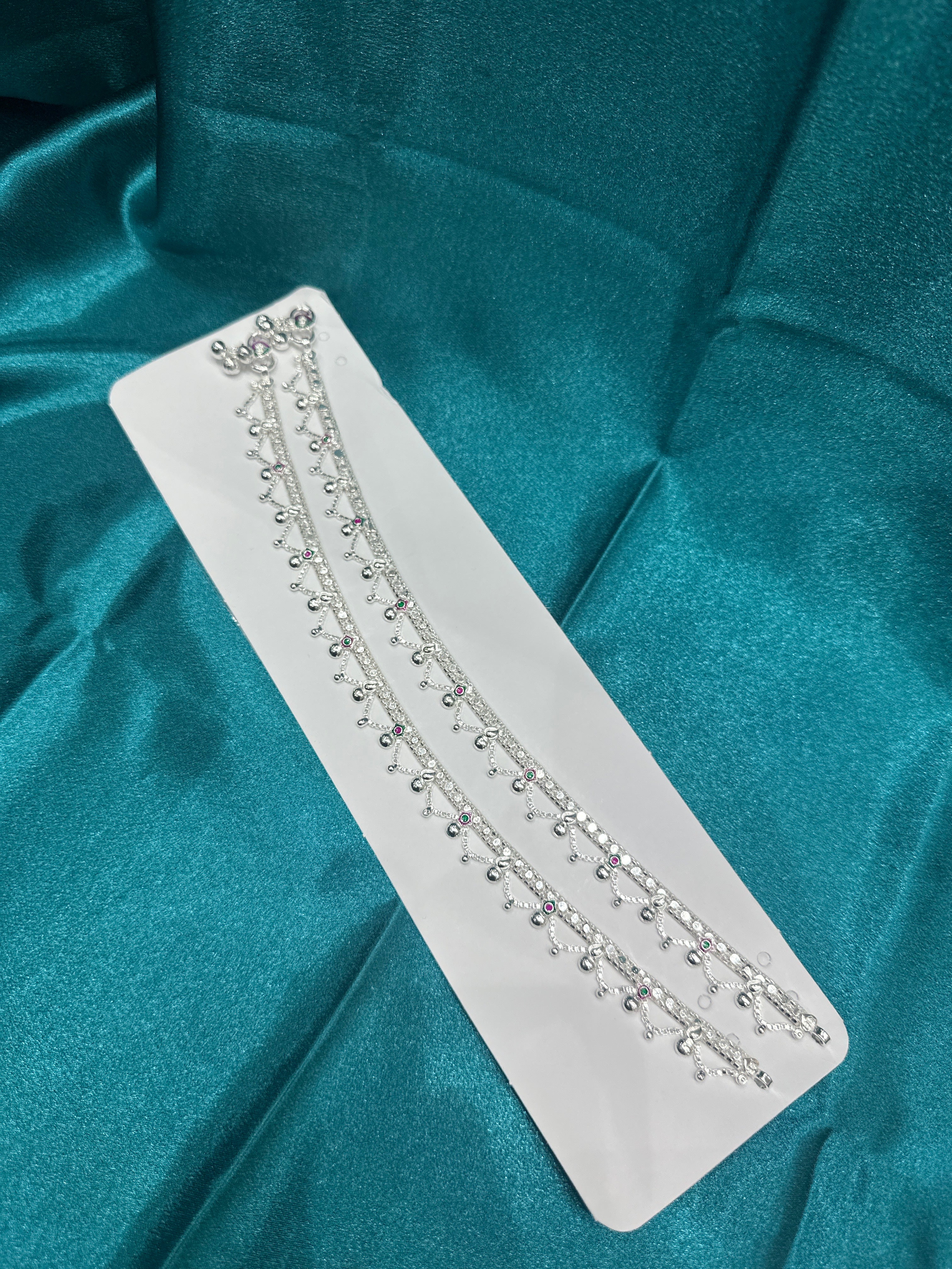 Women’s Fancy/Traditional Silver Anklet