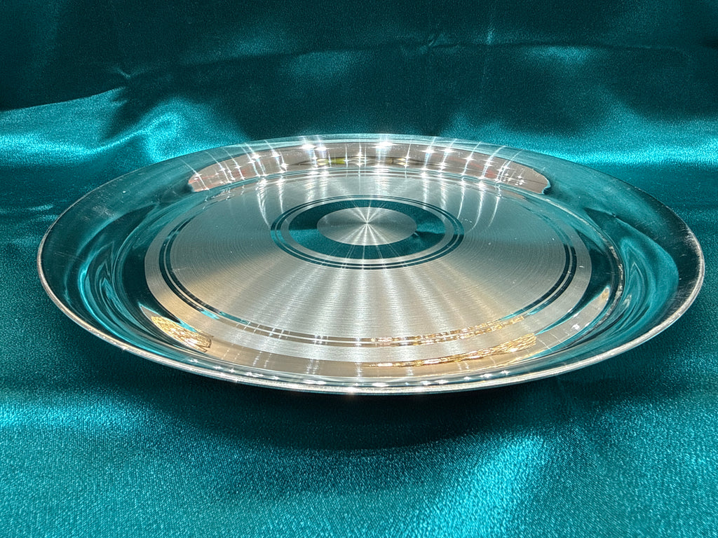 Plain Silver Plate (10 inch)