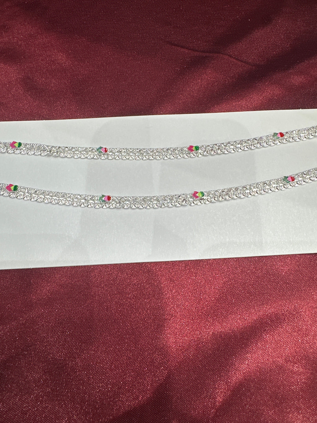 Women’s Fancy/Traditional Silver Anklet