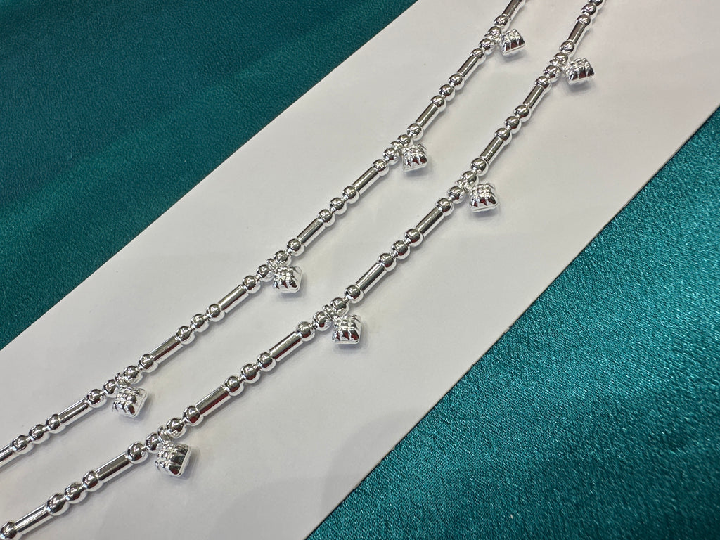 Women’s Fancy/Traditional Silver Anklet