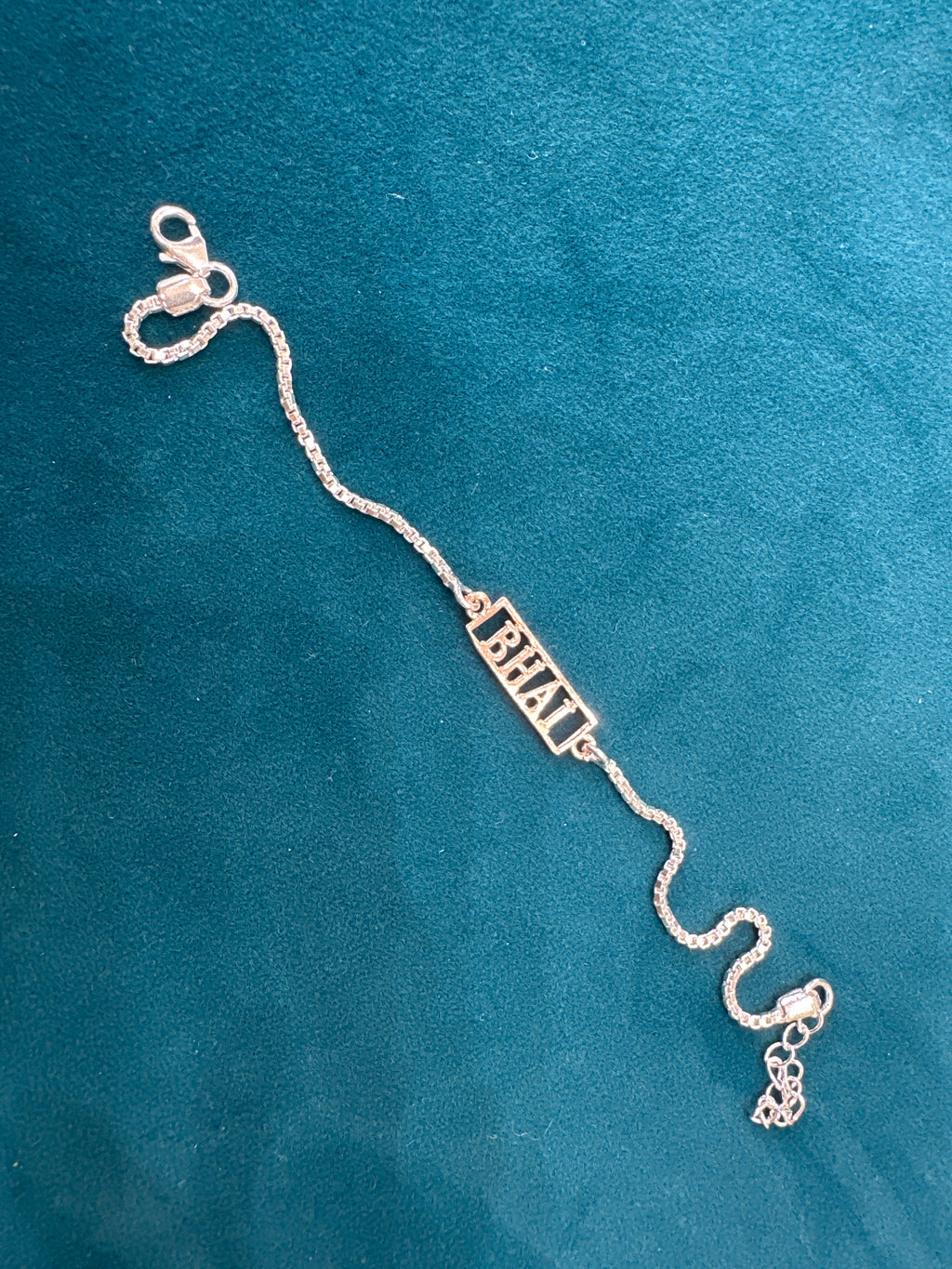 Silver Fancy Rakhi