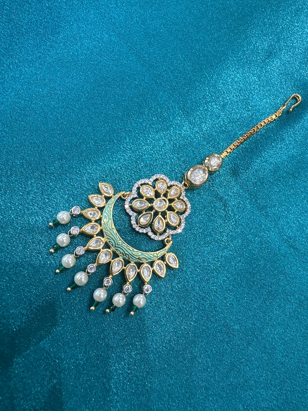 Silver Tikka with Gold plating