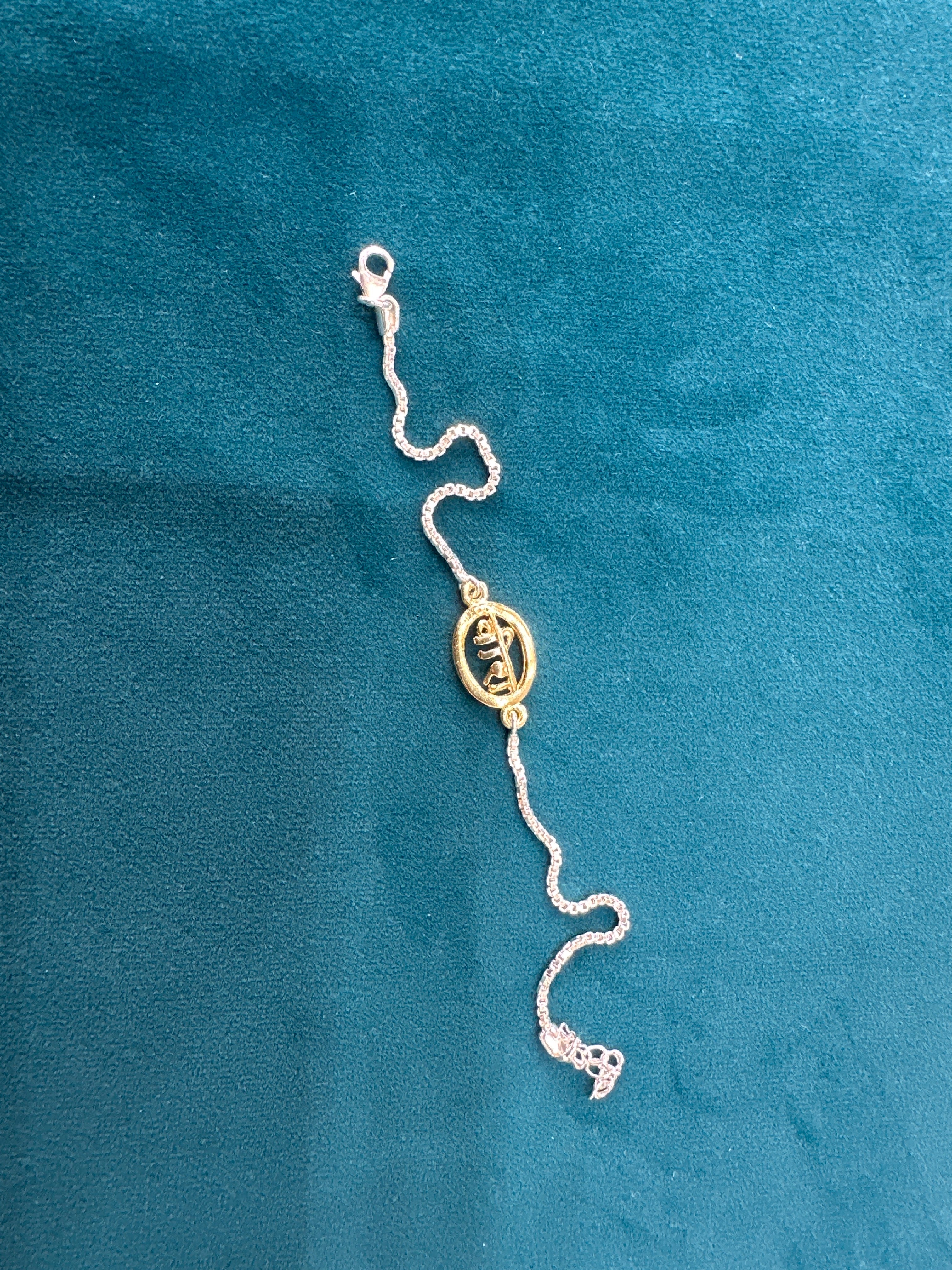 Silver Fancy Rakhi