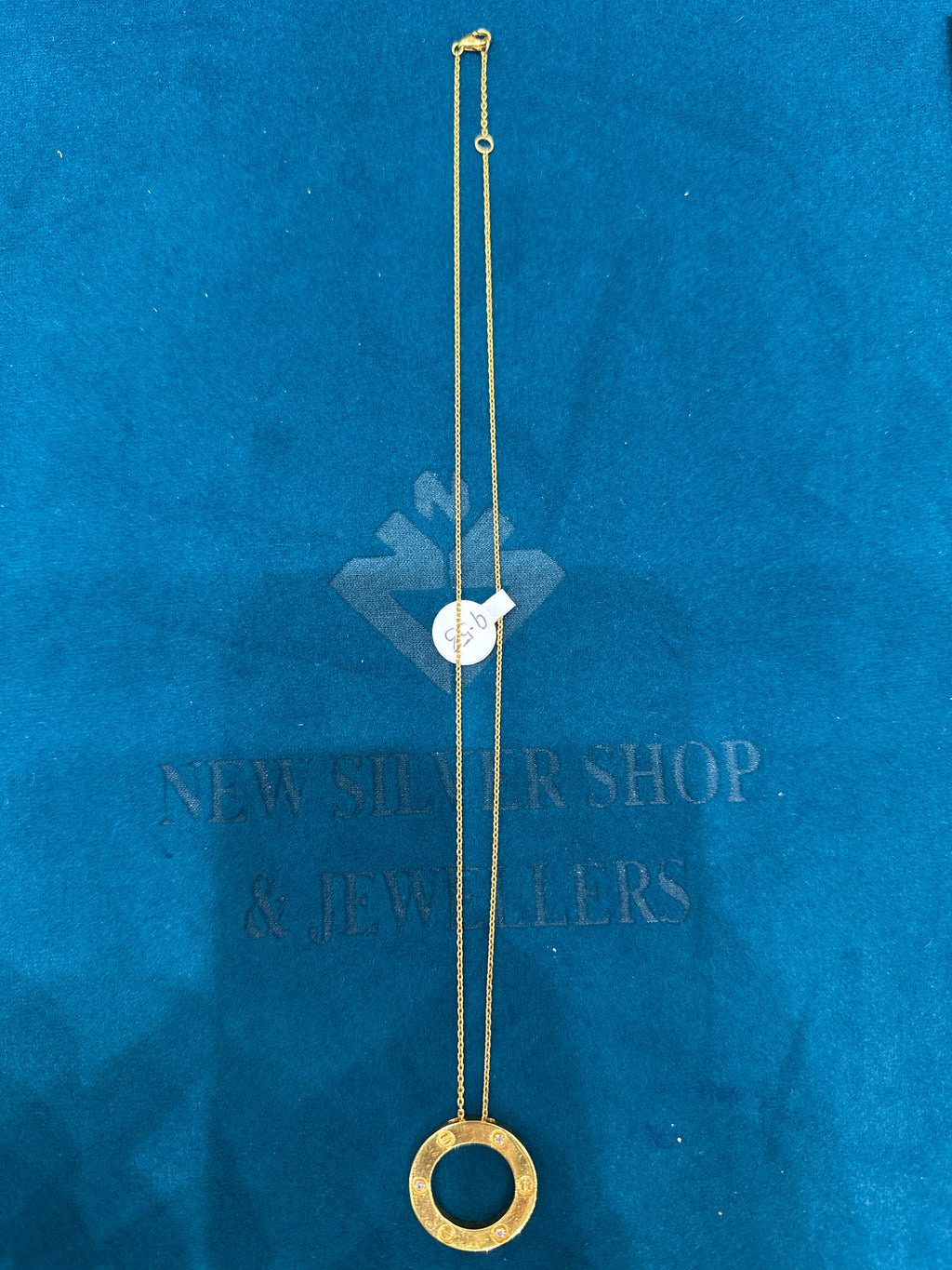 22K Designer Gold Chain (With Pendant)