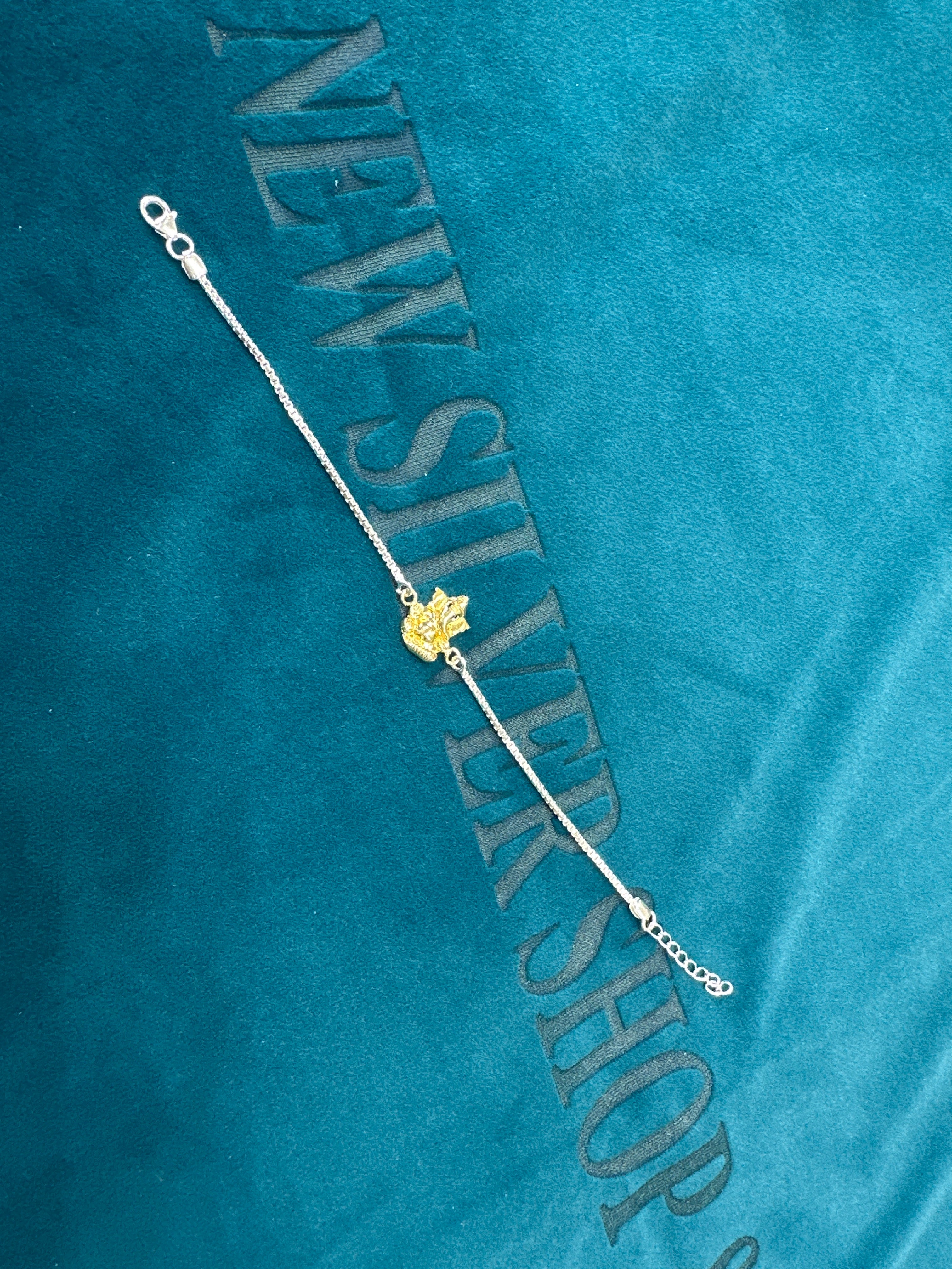 Silver Fancy Rakhi