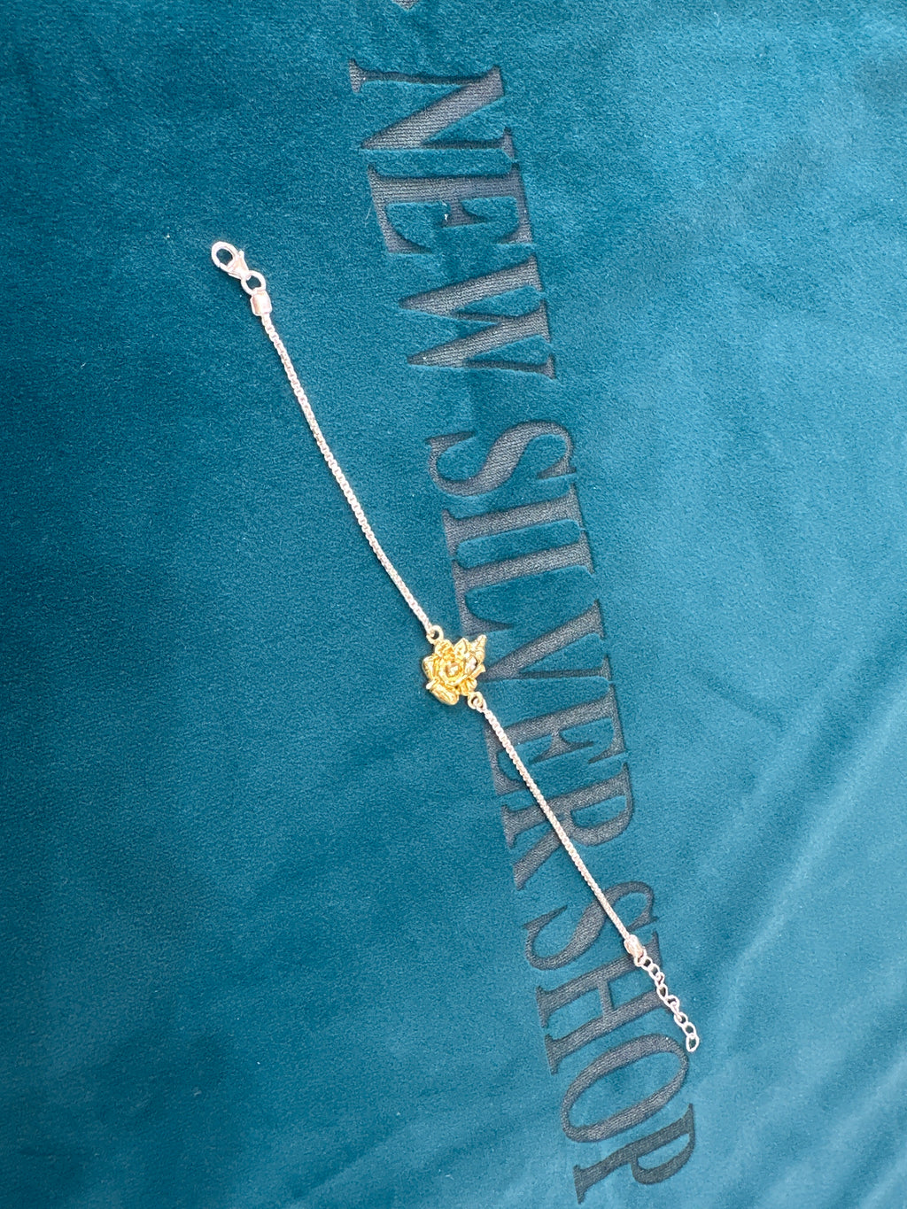 Silver Fancy Rakhi