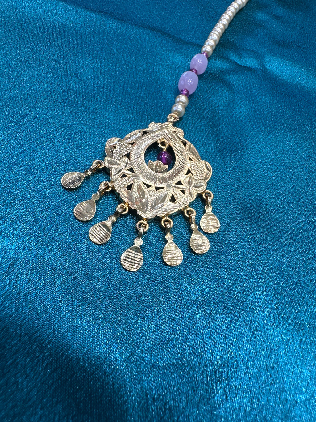 Silver Tikka with Gold plating