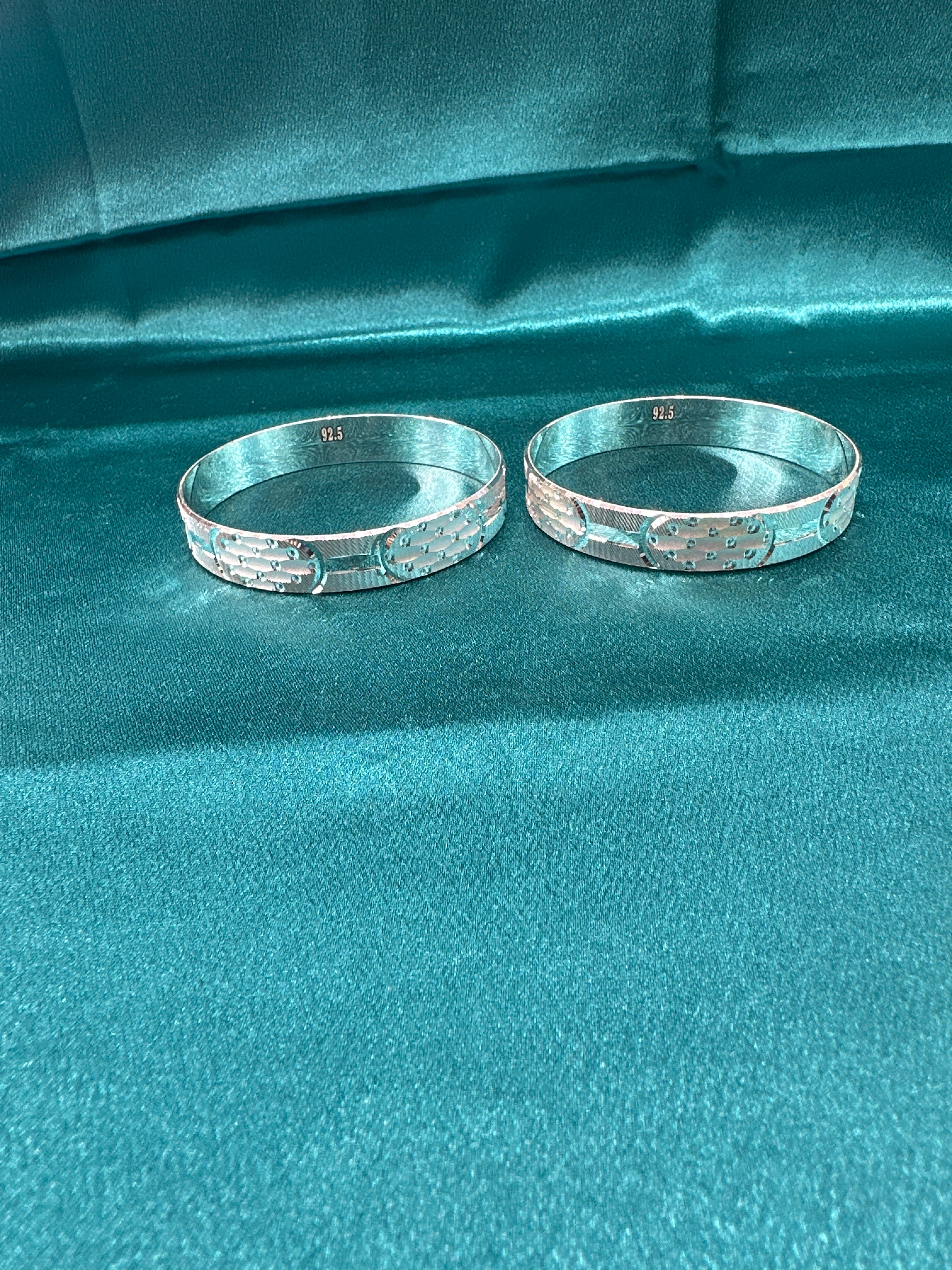 Designer Silver Bangles