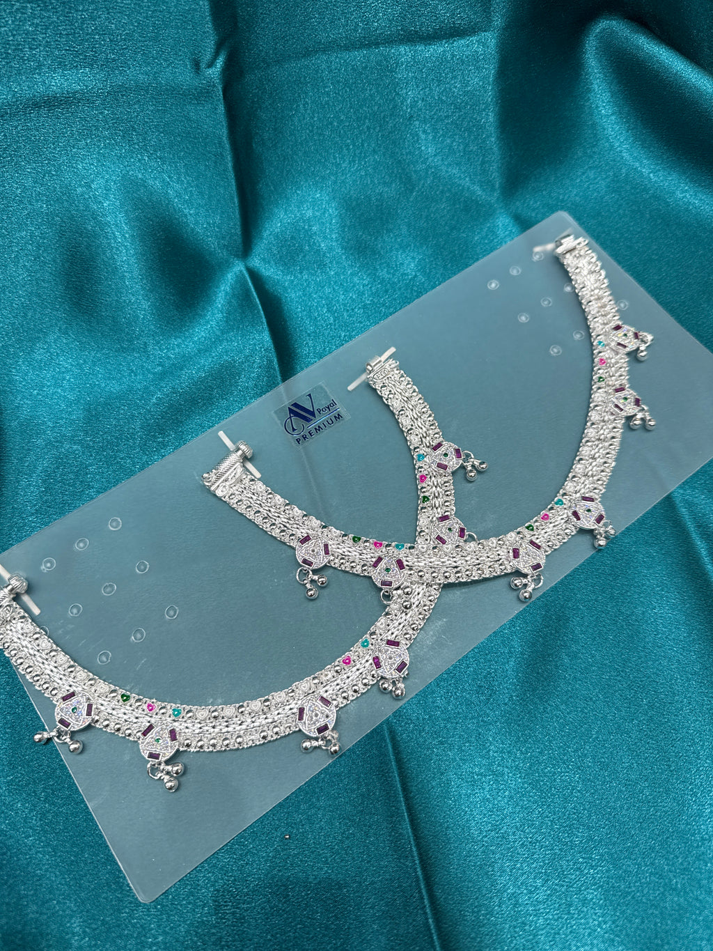 Women’s Traditional Heavy Weight Silver Anklet