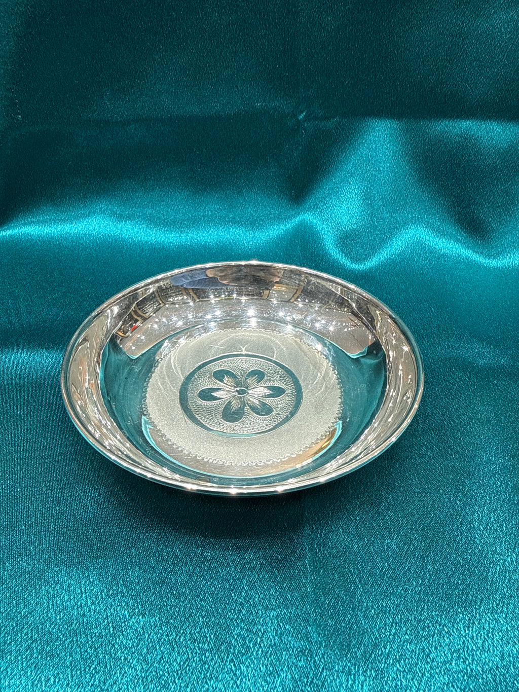 Designer Silver Plate (4.5 inch)