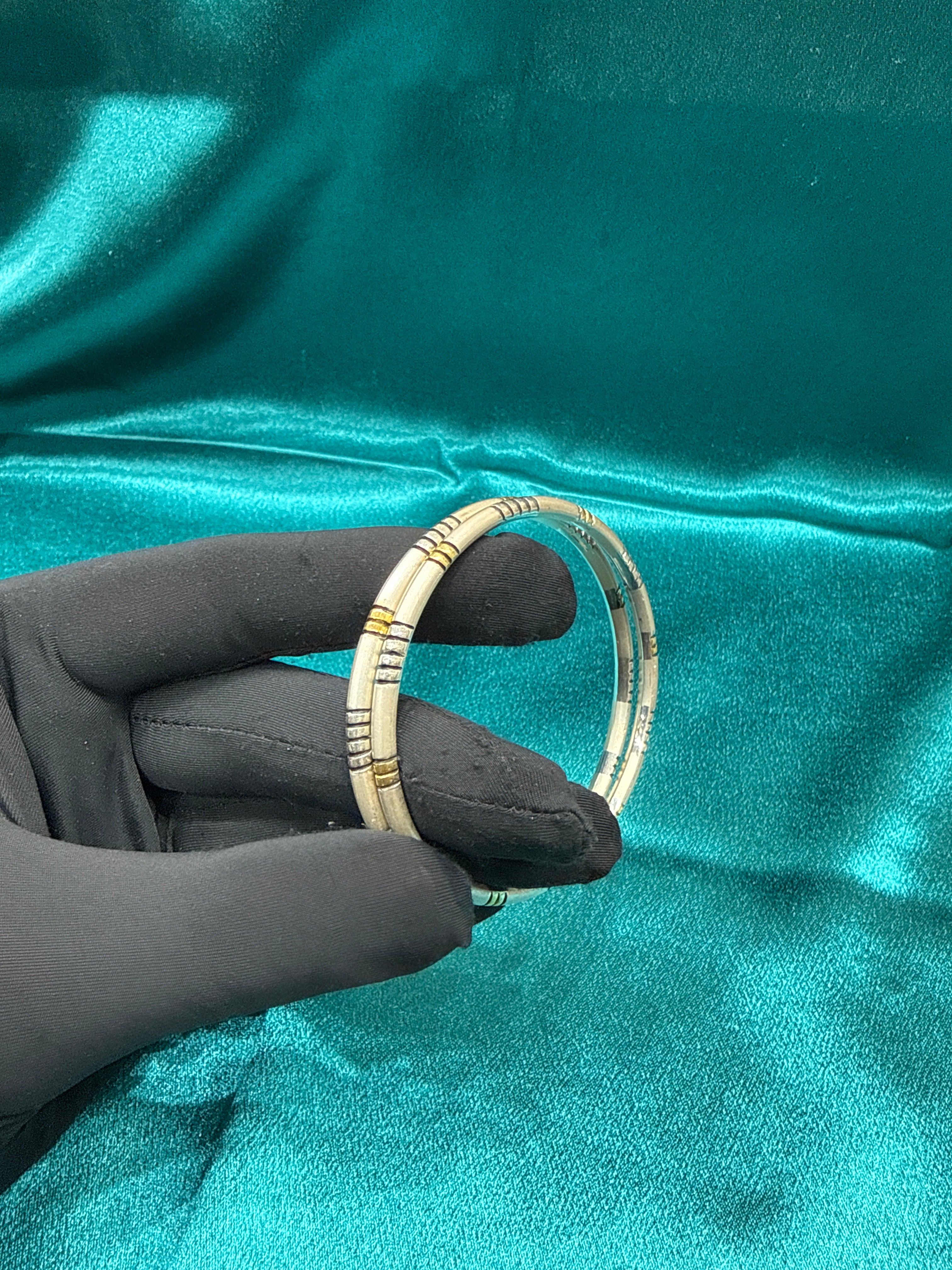 Designer Silver Bangles