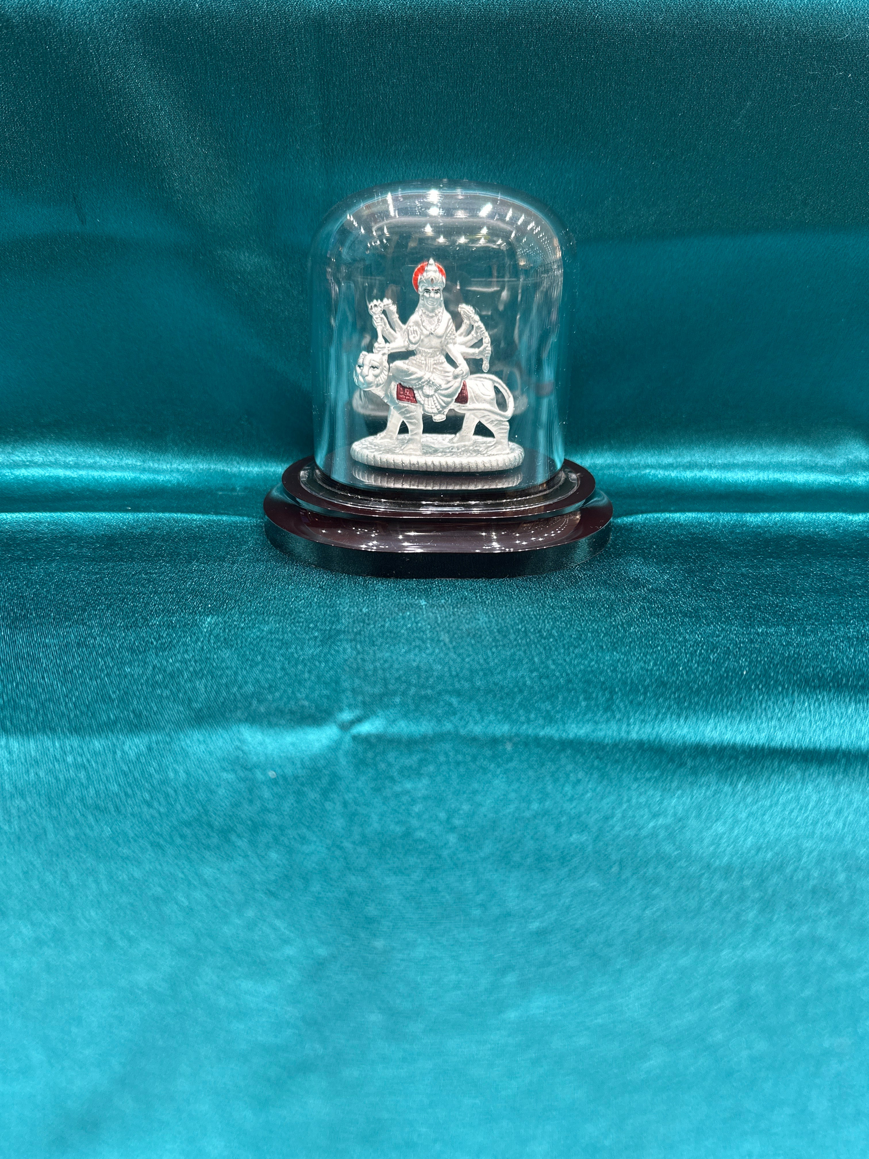 Pure Silver Ambe Mata Idol (Murti)