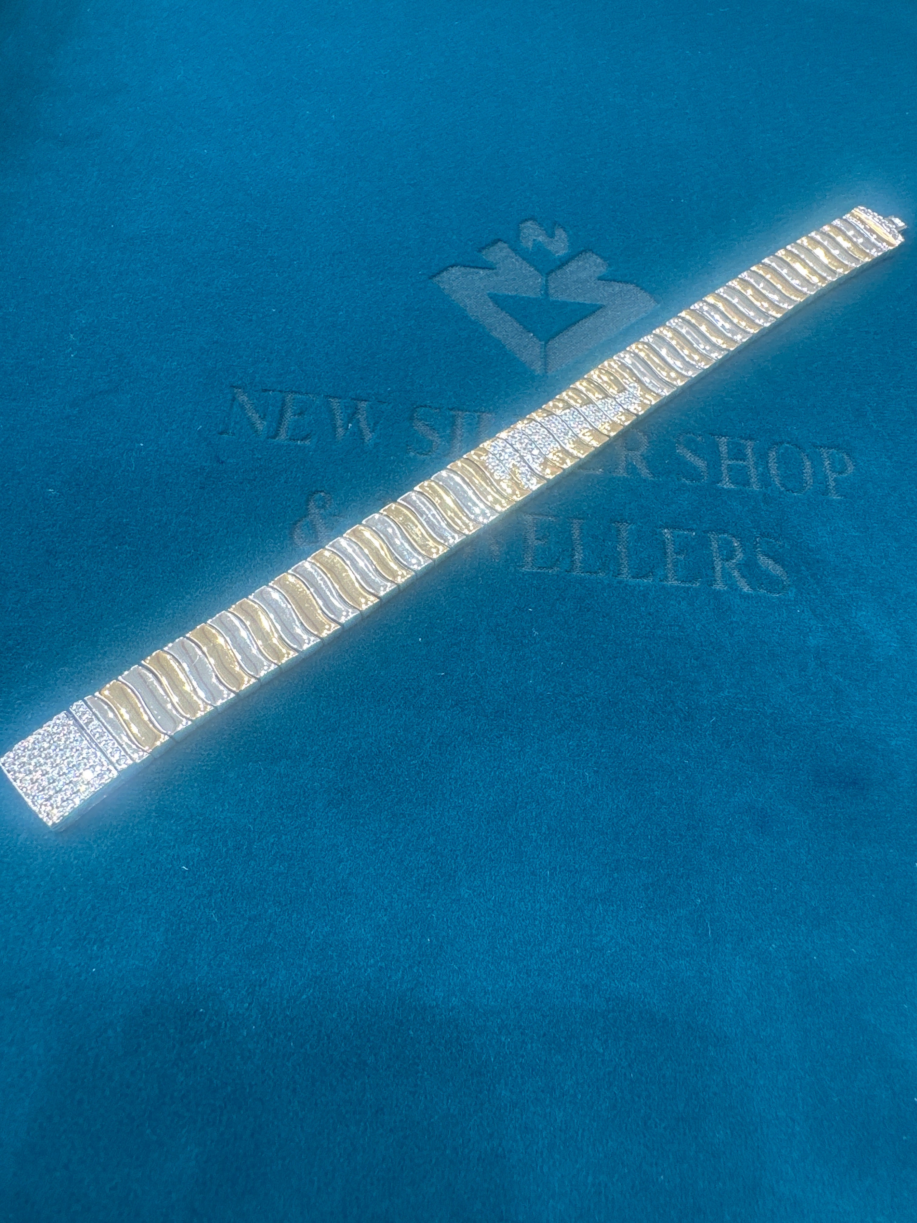 Men’s Designer Silver Bracelet (13mm)
